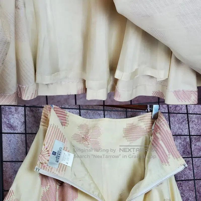 Givenchy Givenchy Floral Midi Skirt for Summer . Size 23" - 5 Thumbnail