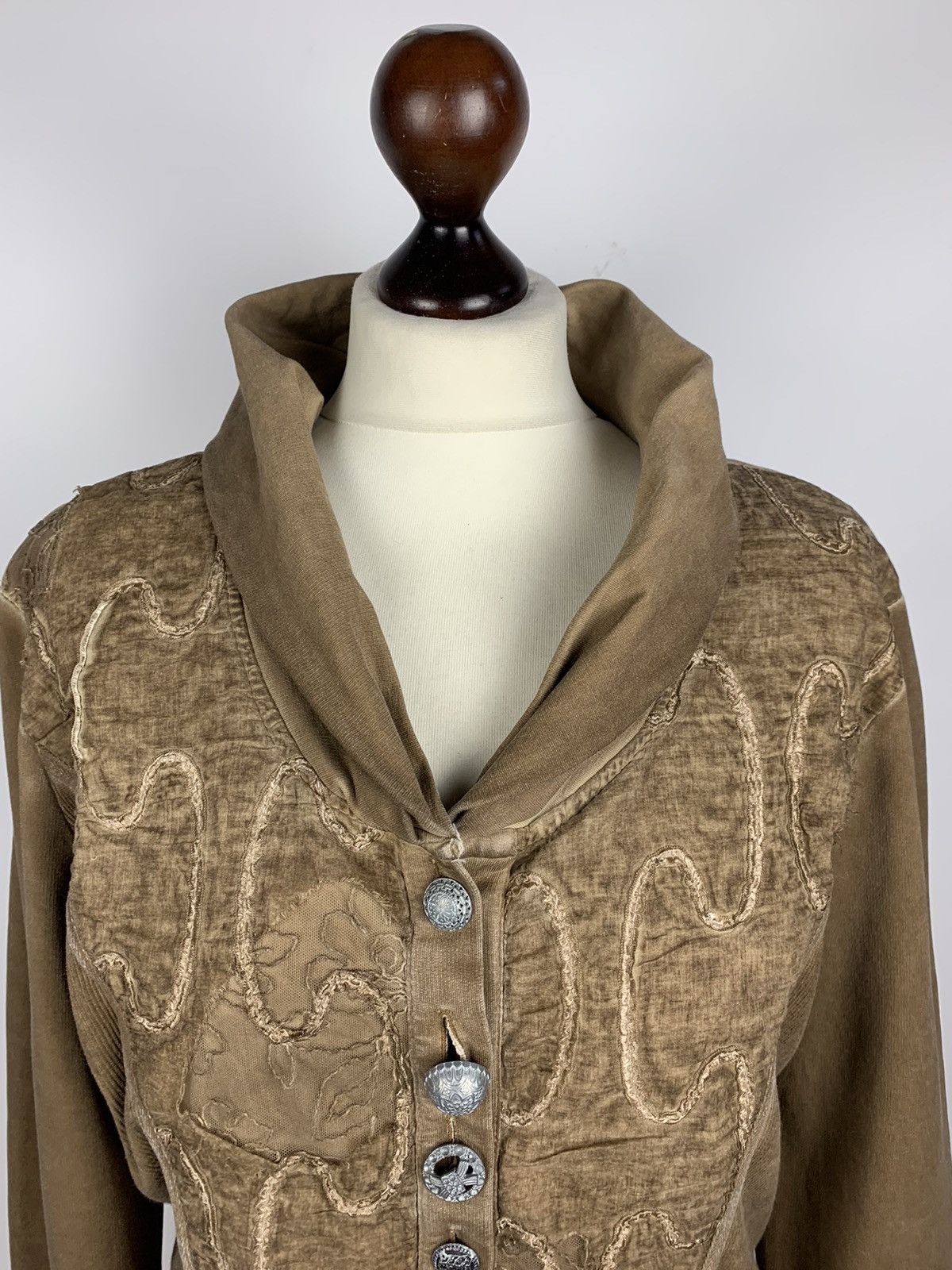 Elisa Cavaletti Vintage Bottega Elisa Cavaletti Cardigan Button Ups Size XL Size XL / US 12-14 / IT 48-50 - 4 Thumbnail