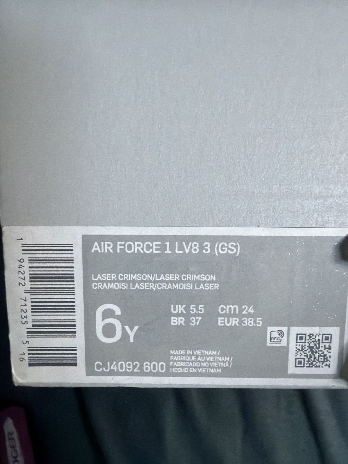 Nike Nike air force 1LV8 3 Size US 6 / EU 39 - 7 Thumbnail