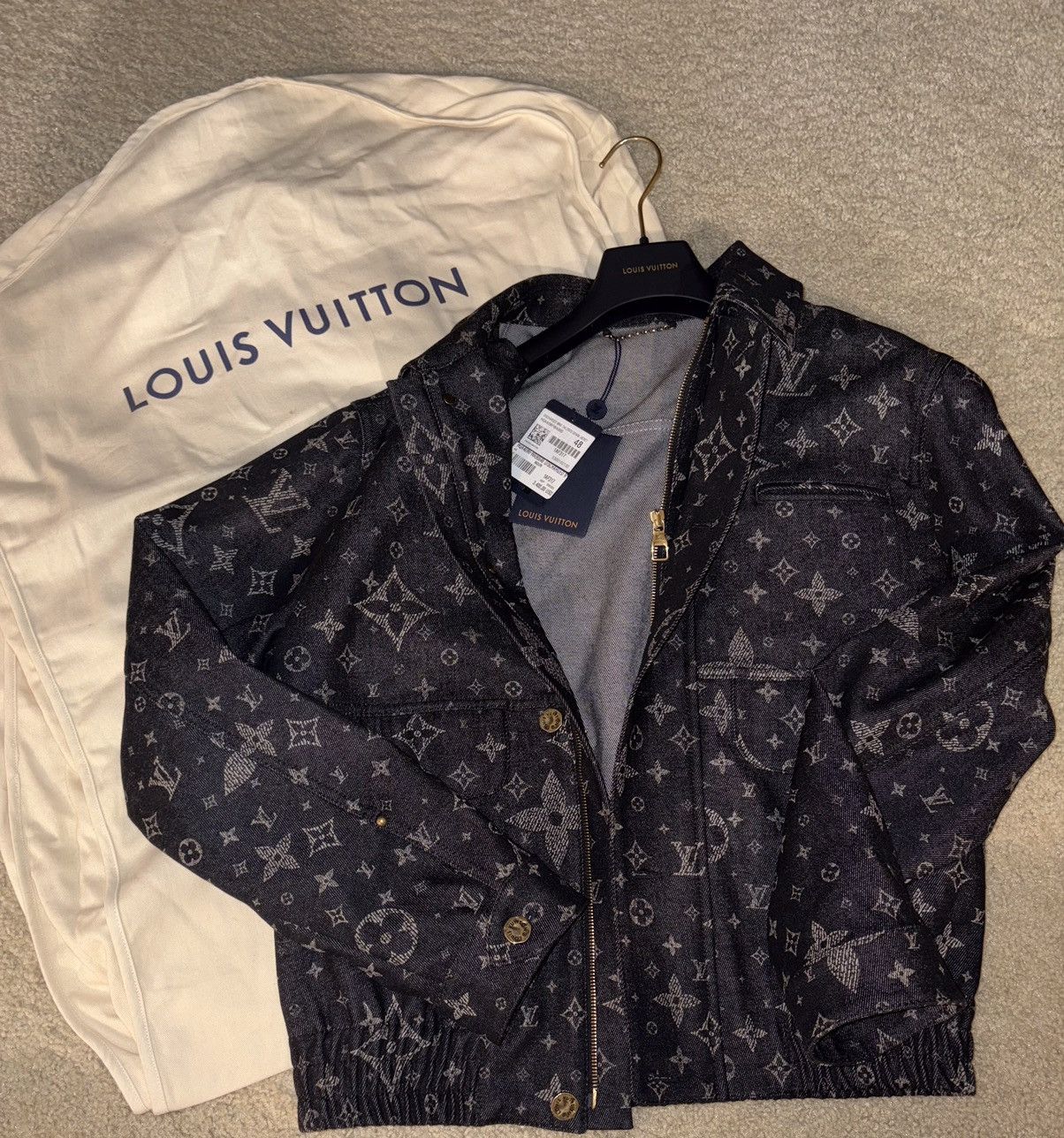 Louis Vuitton Louis Vuitton Denim Jacket Size US M / EU 48-50 / 2 - 2 Thumbnail