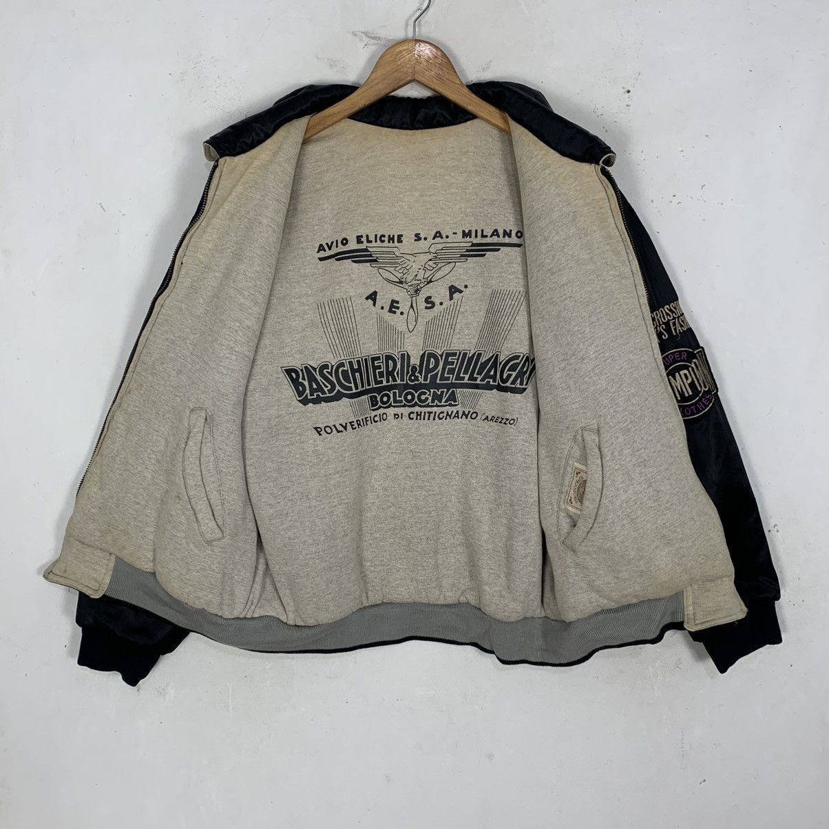 Japanese Brand Vintage virgin Voyage JapaneseBrand StreetWear Bomber Jacket Size US M / EU 48-50 / 2 - 6 Thumbnail