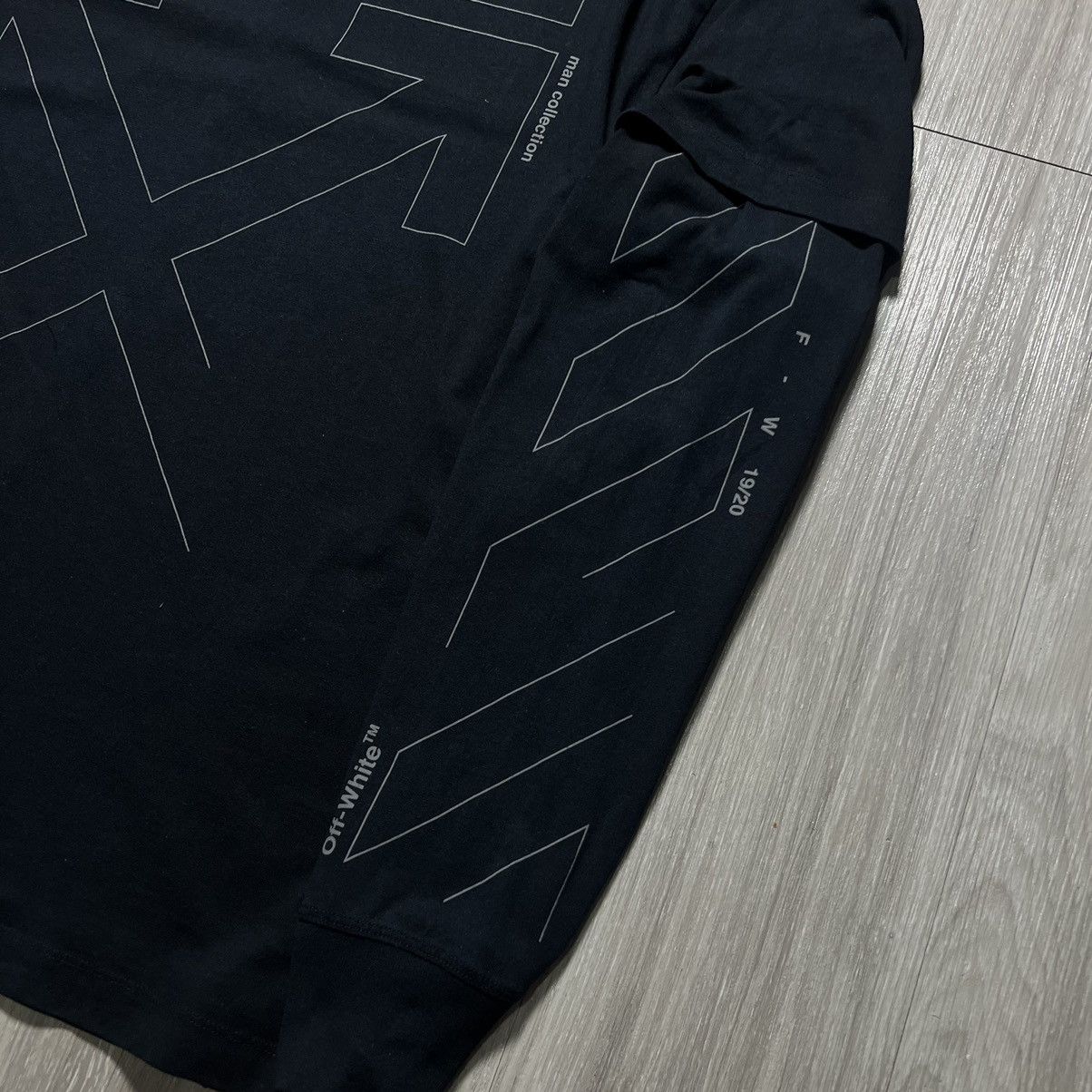Off-White Off-White 3M Double Layered Unfinished Tee Size US L / EU 52-54 / 3 - 12 Thumbnail