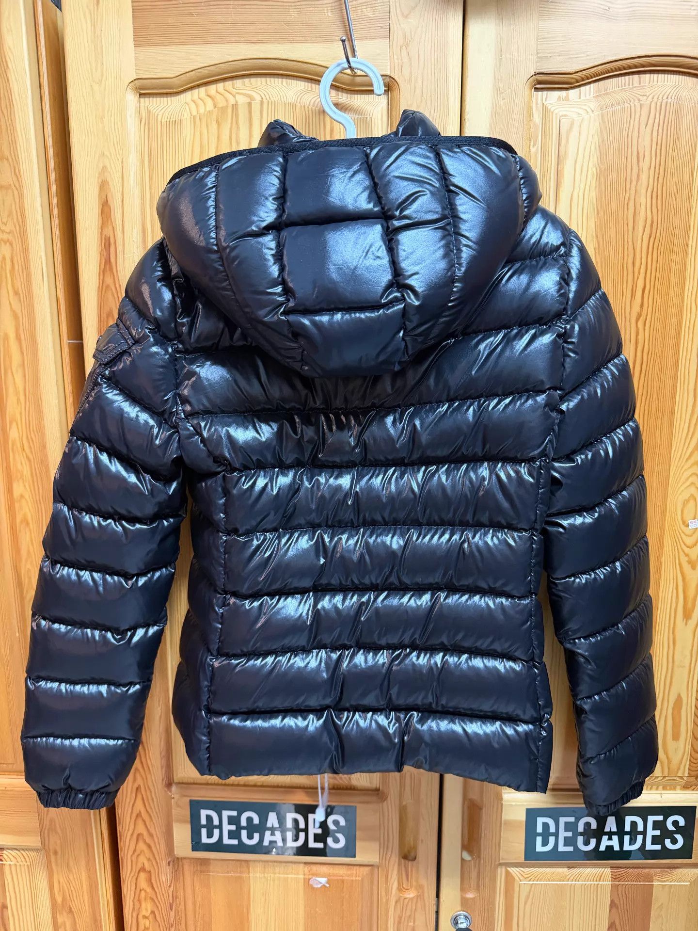 Moncler Moncler Bady Black Hooded Down Jacket Size 0 Size XS / US 0-2 / IT 36-38 - 3 Thumbnail