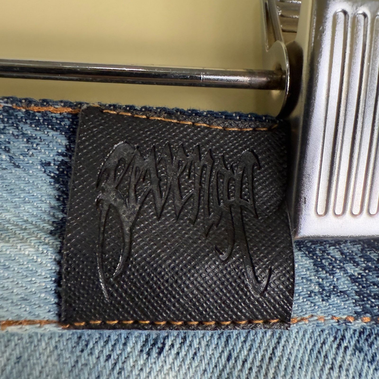 Revenge Revenge Hand Bleached Denim Jeans *1/100 LIMITED RELEASE* Size US 34 / EU 50 - 9 Thumbnail
