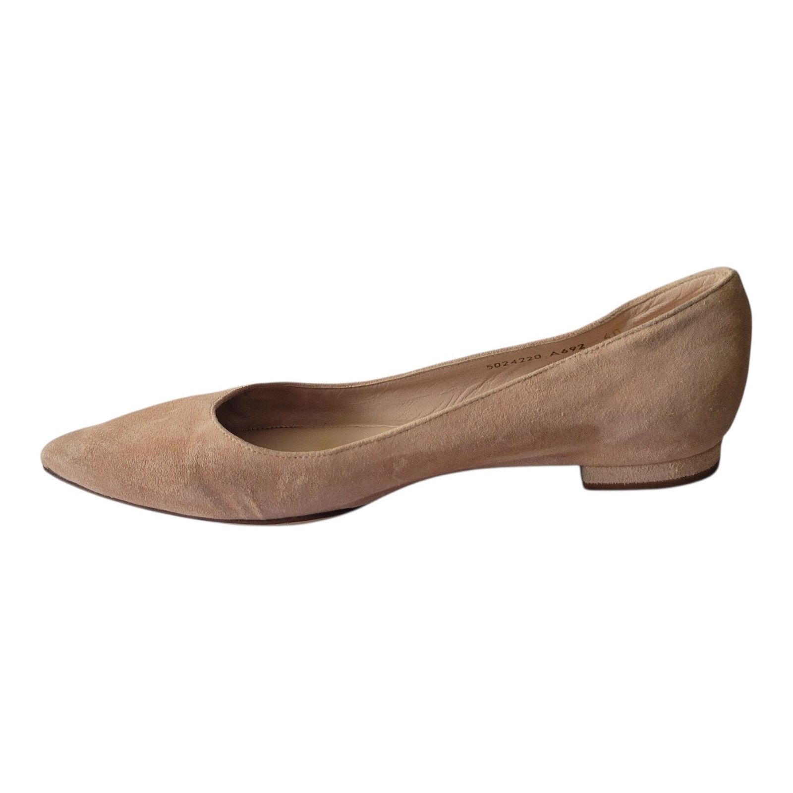 Escada ESCADA Women Shoes Suede Leather Pointed Toe Size 40 / US 9 Size US 9 / IT 39 - 3 Thumbnail
