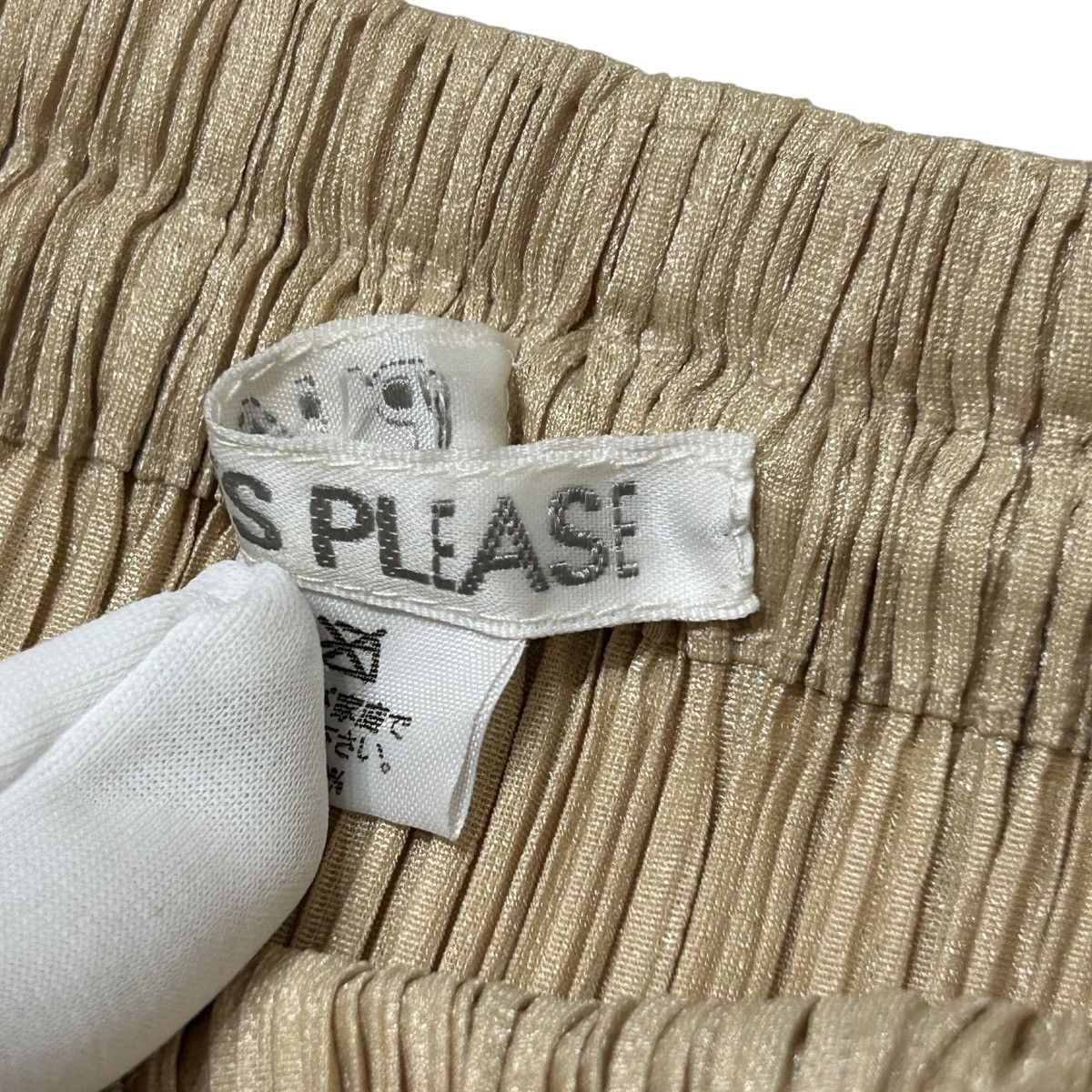 Pleats Please Issey Miyake 700 PLEATS PLEASE ISSEY MIYAKE skirt beige size 1 Size 22" - 5 Thumbnail