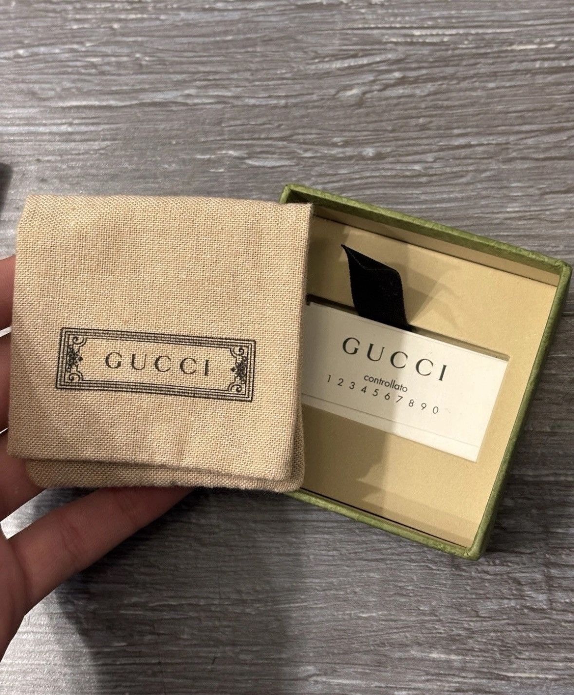 Gucci Gucci Heart Ring Cut Out Heart Size Gucci 17/US 8 Size ONE SIZE - 6 Thumbnail