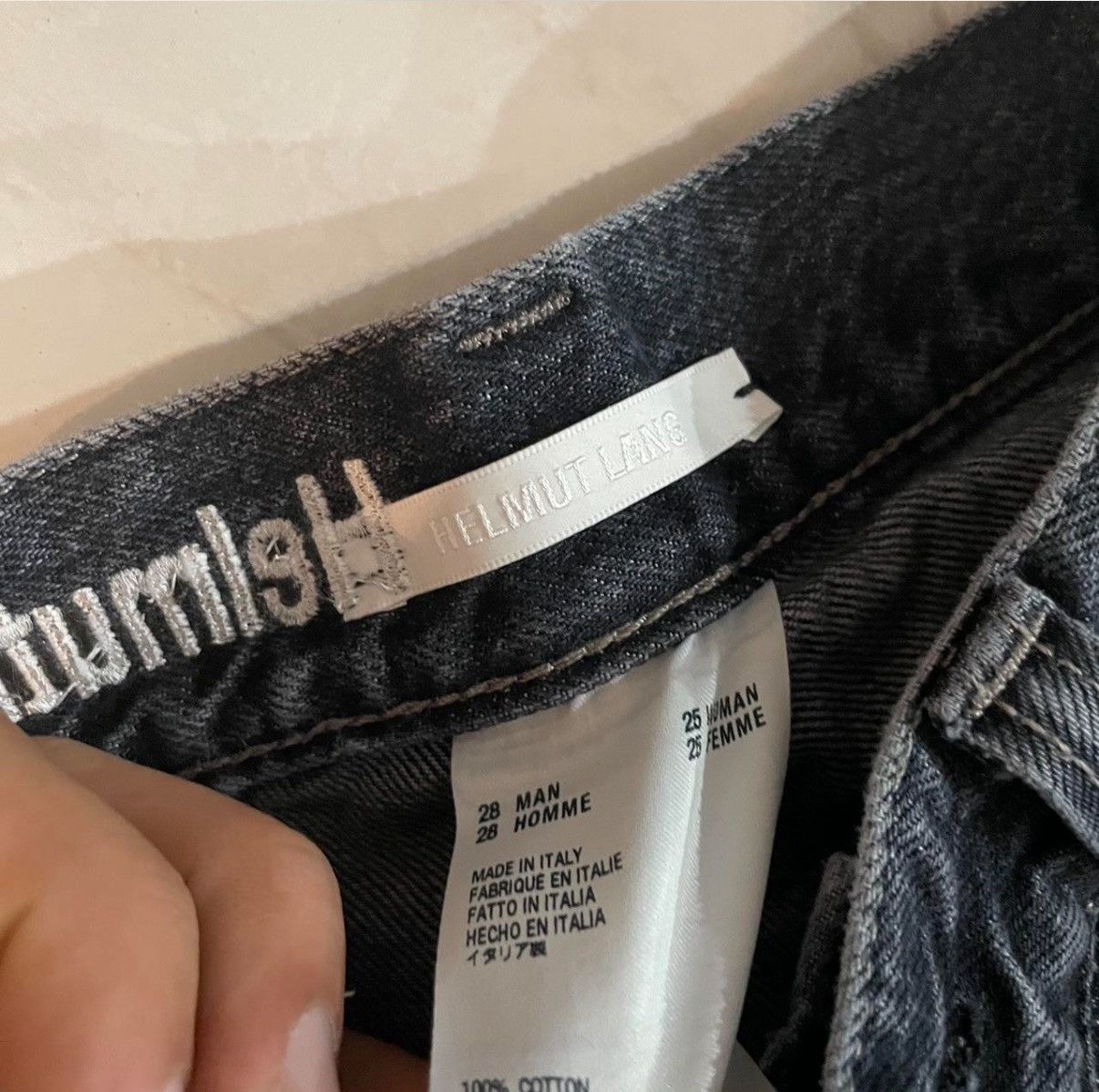 Helmut Lang Helmut lang washed denim Size US 28 / EU 44 - 4 Thumbnail