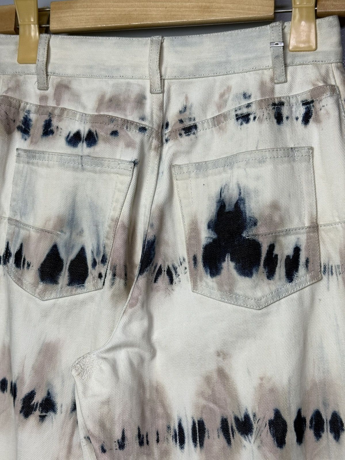 Dior Dior Tie Dye Denim Wide Leg Size 26" / US 2 / IT 38 - 11 Thumbnail