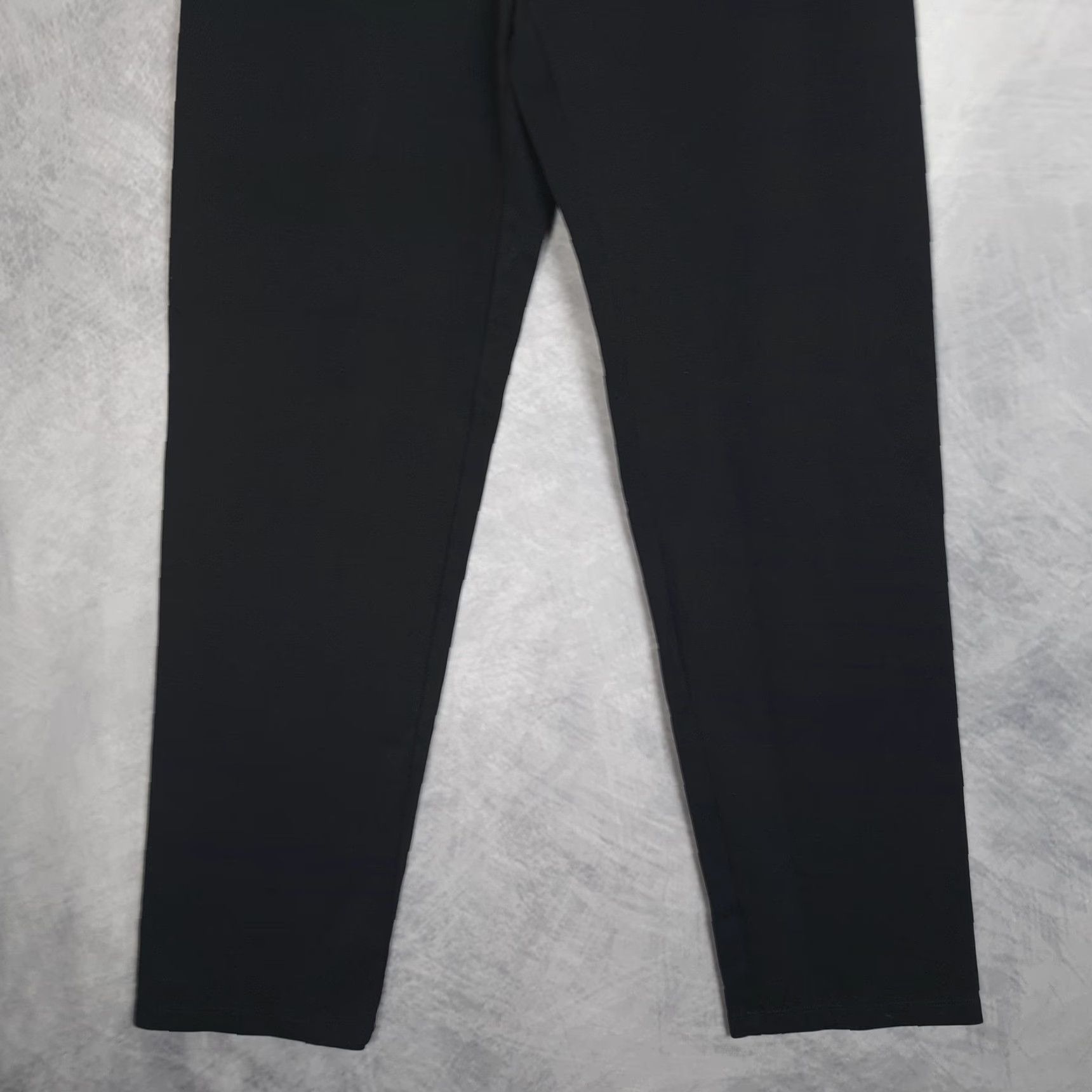Eileen Fisher Eileen Fisher Pants Womens Medium Black Stretch Pull On Dressy Knit Size 32" / US 10 / IT 46 - 5 Thumbnail