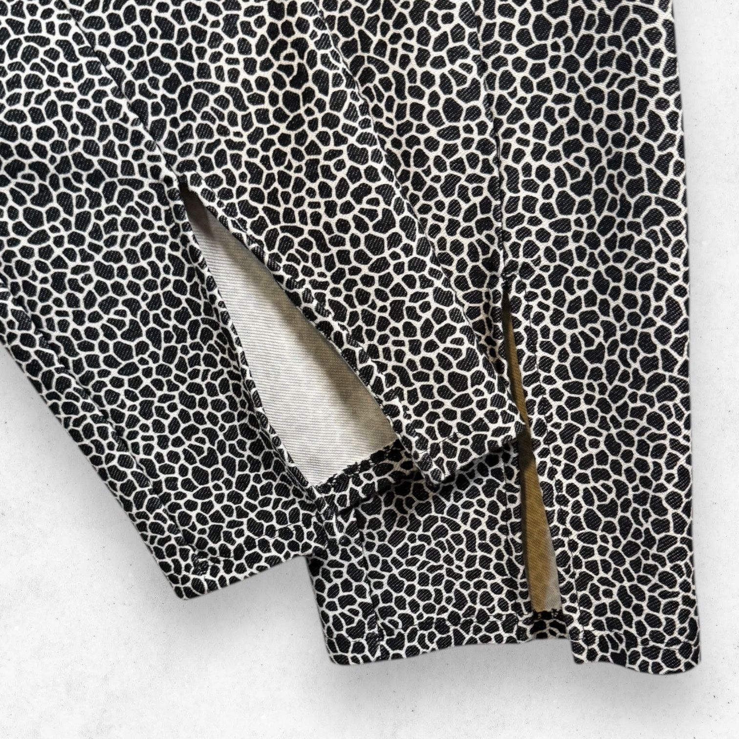 Michael Kors Michael Kors Black White Pull On Pants Women's M Jegging Size 30" / US 8 / IT 44 - 6 Thumbnail