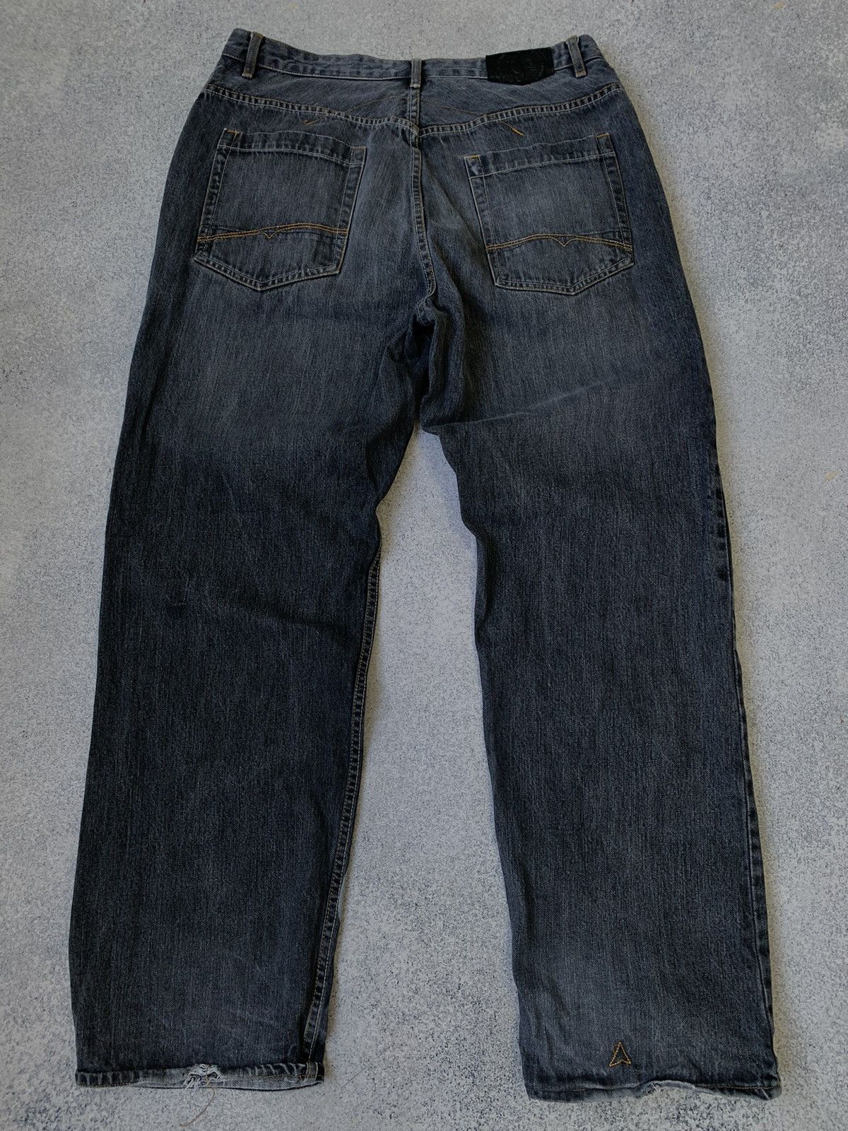 50 Cent × Rap Tees × Vintage Vintage G Unit 50 Cent Heavy Baggy Jeans Size US 34 / EU 50 - 6 Thumbnail