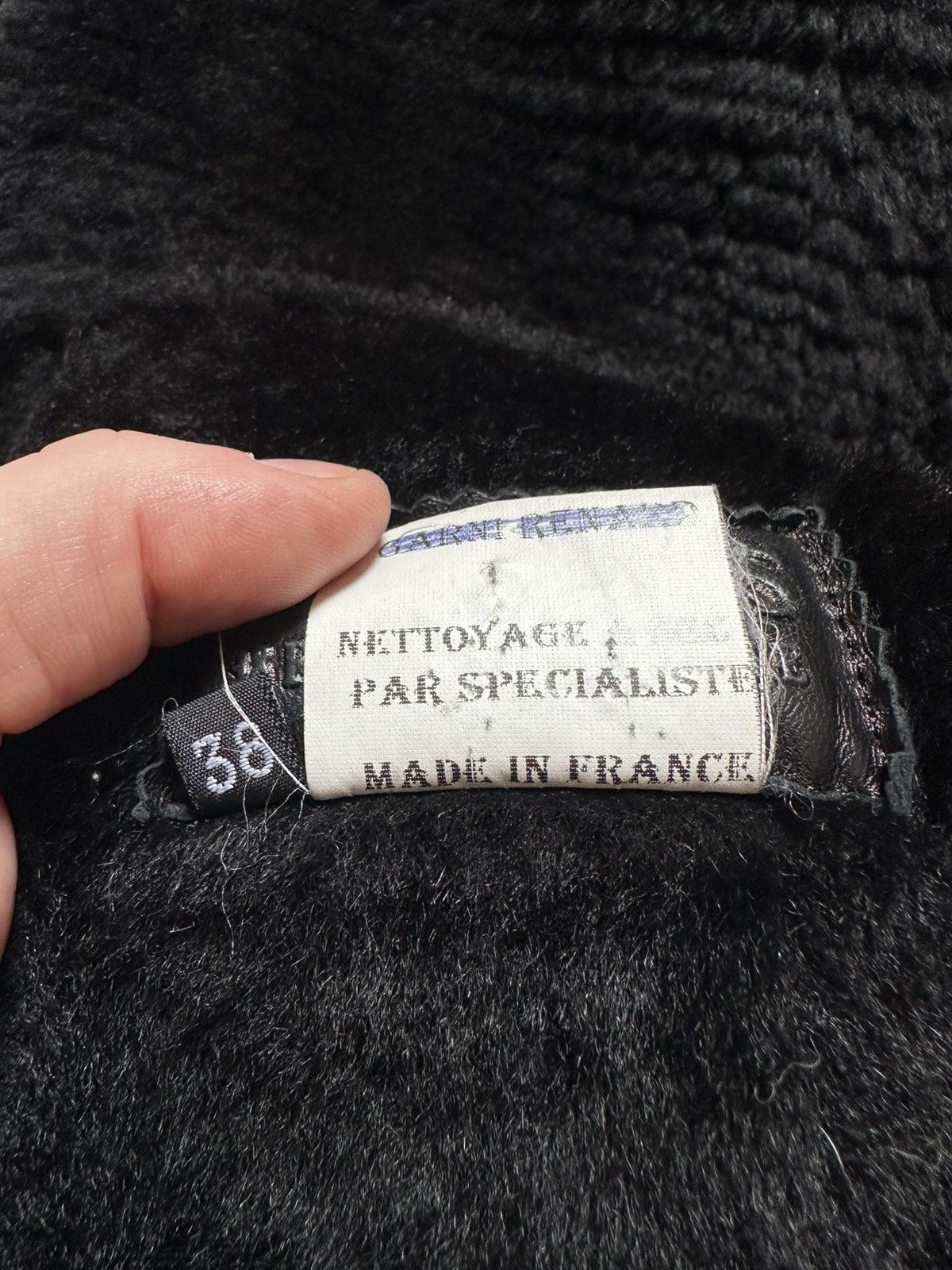 Jitrois JITROIS Paris Black Shearling Leather Agneau Double Face Size S / US 4 / IT 40 - 6 Thumbnail