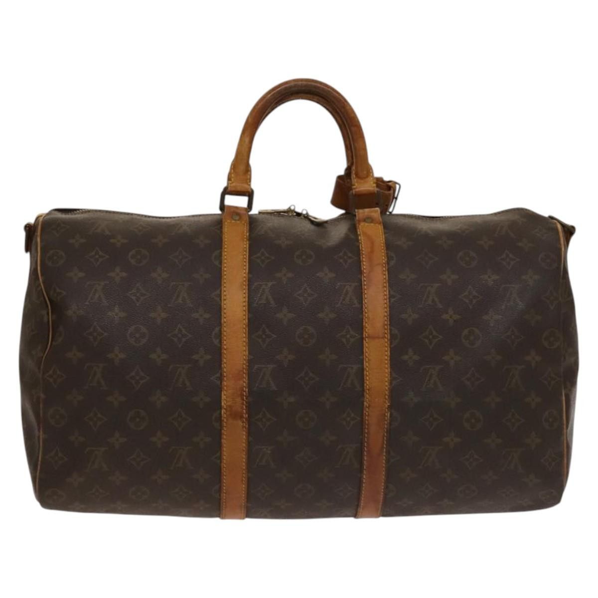 Louis Vuitton LOUIS VUITTON Monogram Keepall Bandouliere 50 Boston Bag Size ONE SIZE - 2 Thumbnail