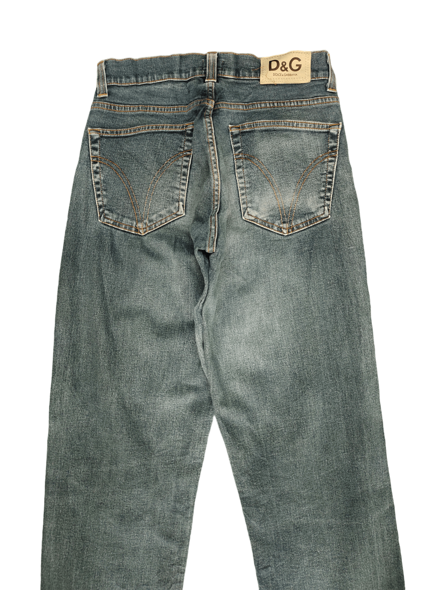Dolce & Gabbana Vintage Dolce & Gabbana Sand Wash High Rise Denim Jeans Size 30" / US 8 / IT 44 - 12 Thumbnail