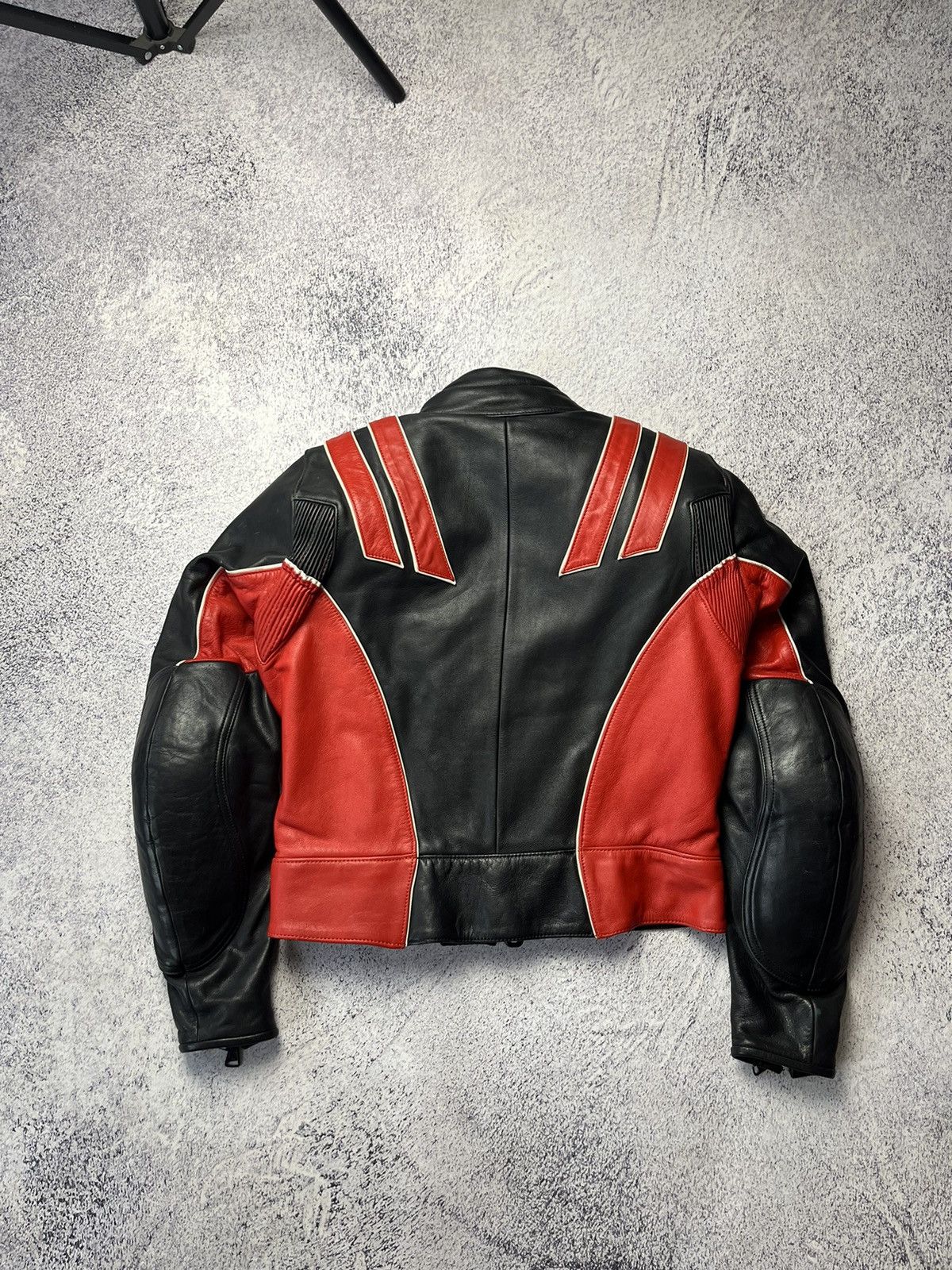Vintage Vintage Sport Selection By Polo Leather Motorcycle Jacket Size S / US 4 / IT 40 - 18 Thumbnail