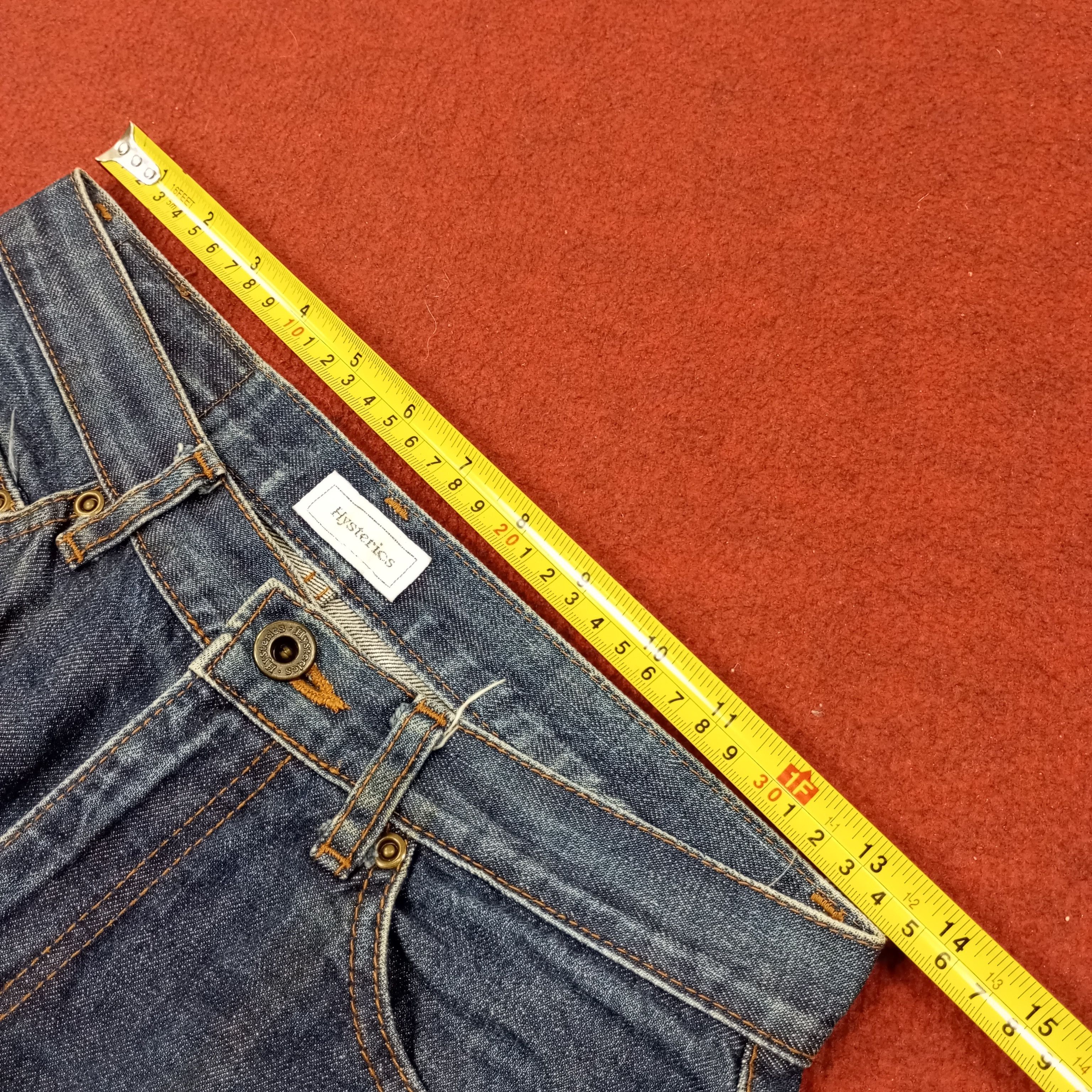 Hysteric Glamour Hysteric Glamour Japanese Brand Custom Art Jeans c252n14 Size US 27 - 8 Thumbnail