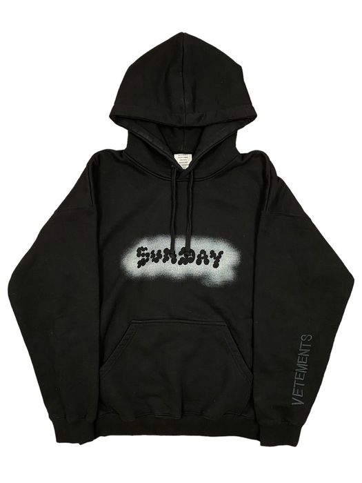 Vetements on sale sunday hoodie