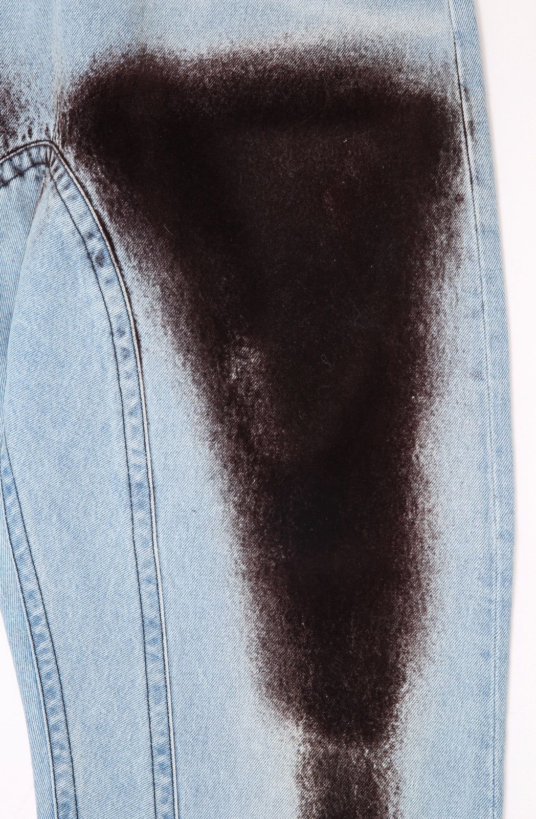 Y/Project Flock Soufflé Cow Denim Size 30" / US 8 / IT 44 - 4 Thumbnail