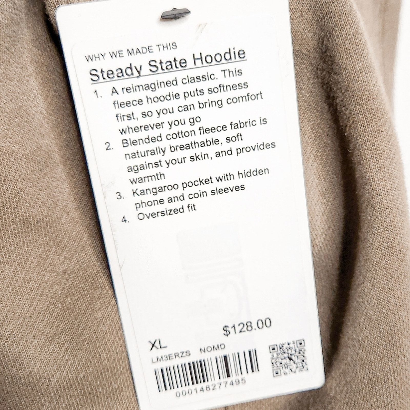 Lululemon Lululemon Sage Green Steady State Pullover Hoodie Size XL Size US XL / EU 56 / 4 - 5 Thumbnail