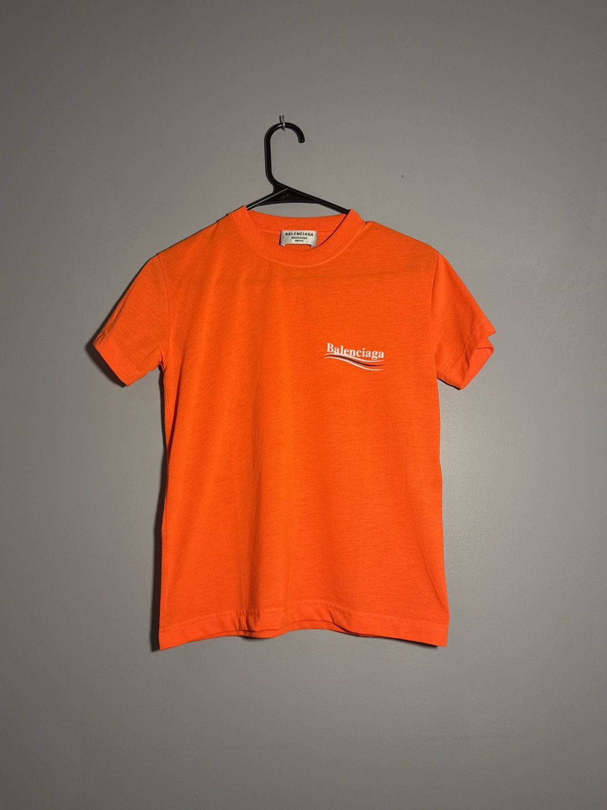 Balenciaga Balenciaga political baby-tee Size US XXS / EU 40 - 1 Thumbnail