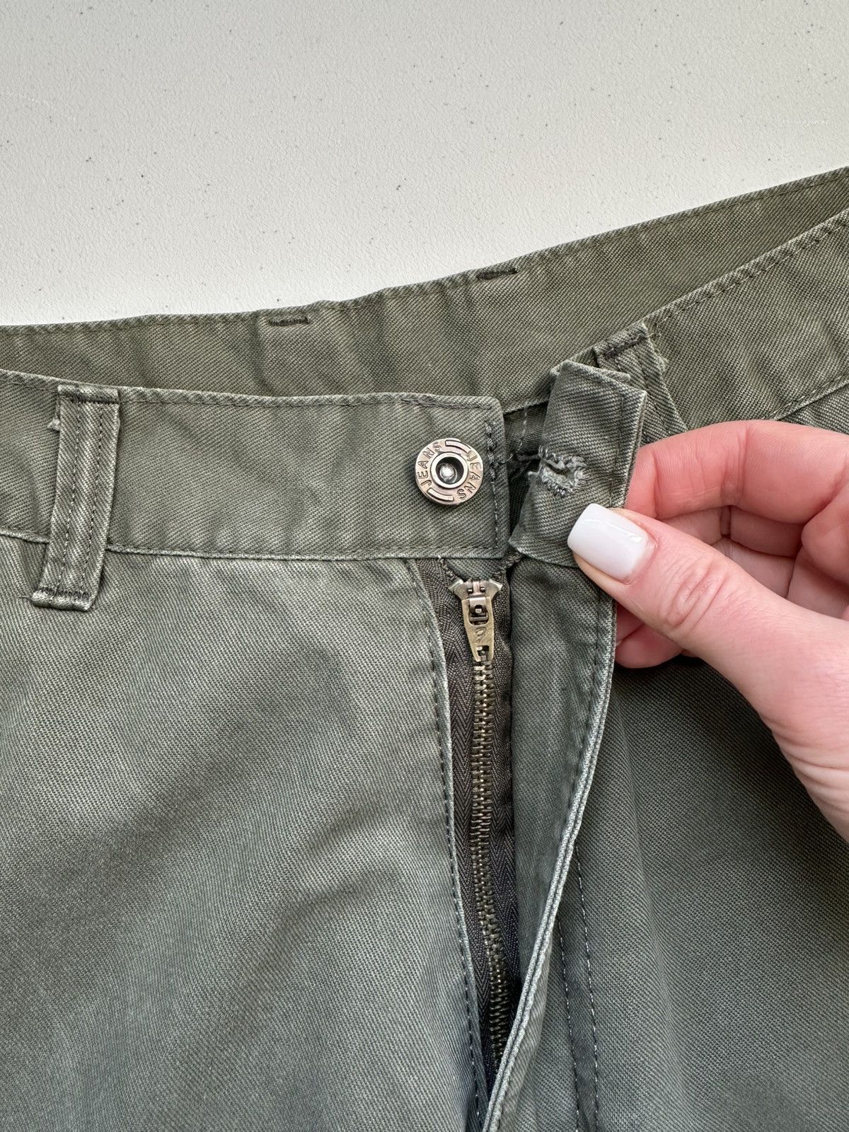 Japanese Brand Vintage Y2k Baggy Cargo Pants Avant Garde If Six Was Nine Size US 32 / EU 48 - 9 Thumbnail
