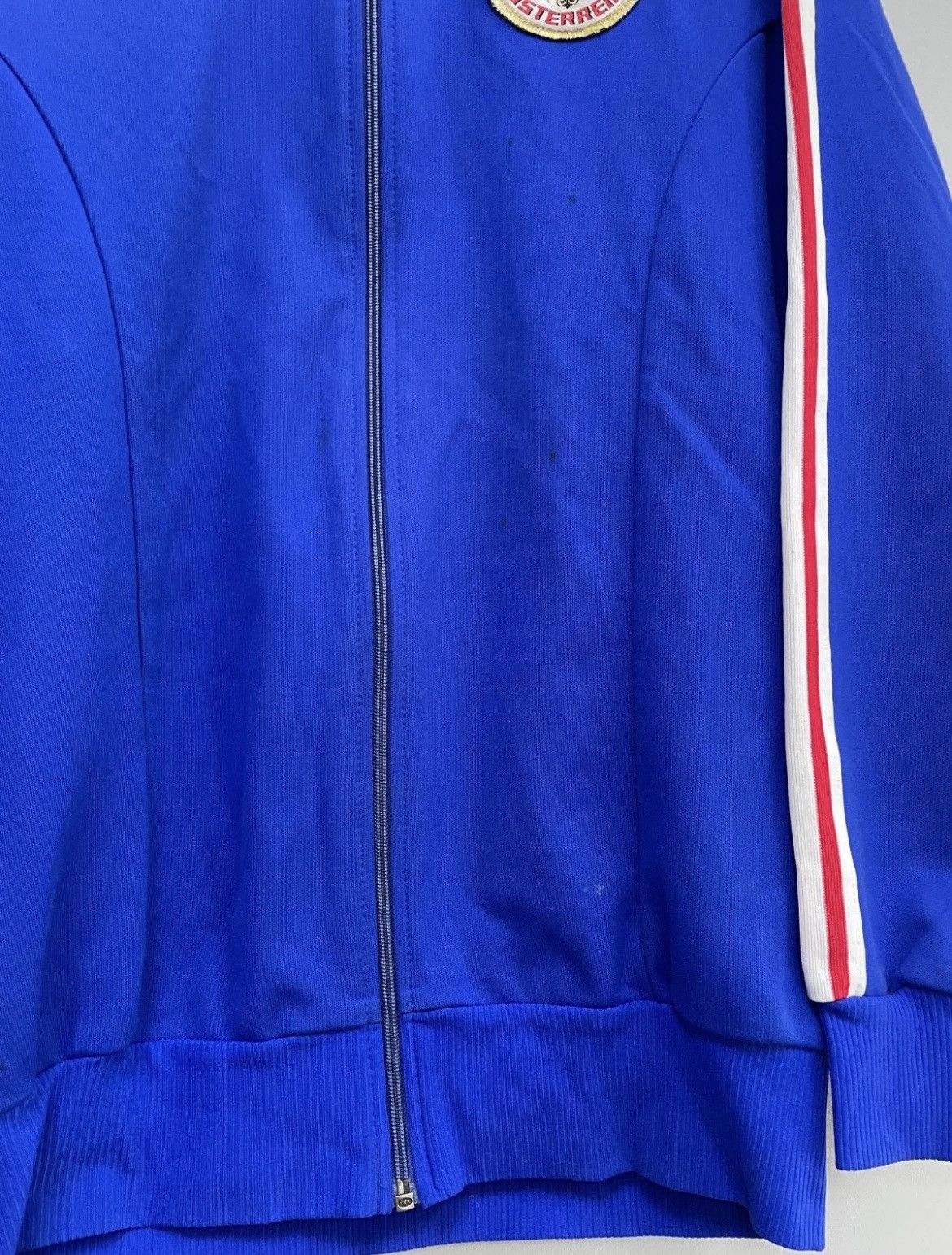 Adidas Austria 1980 Adidas Track Jacket Österreich Football Jersey Size US M / EU 48-50 / 2 - 8 Thumbnail