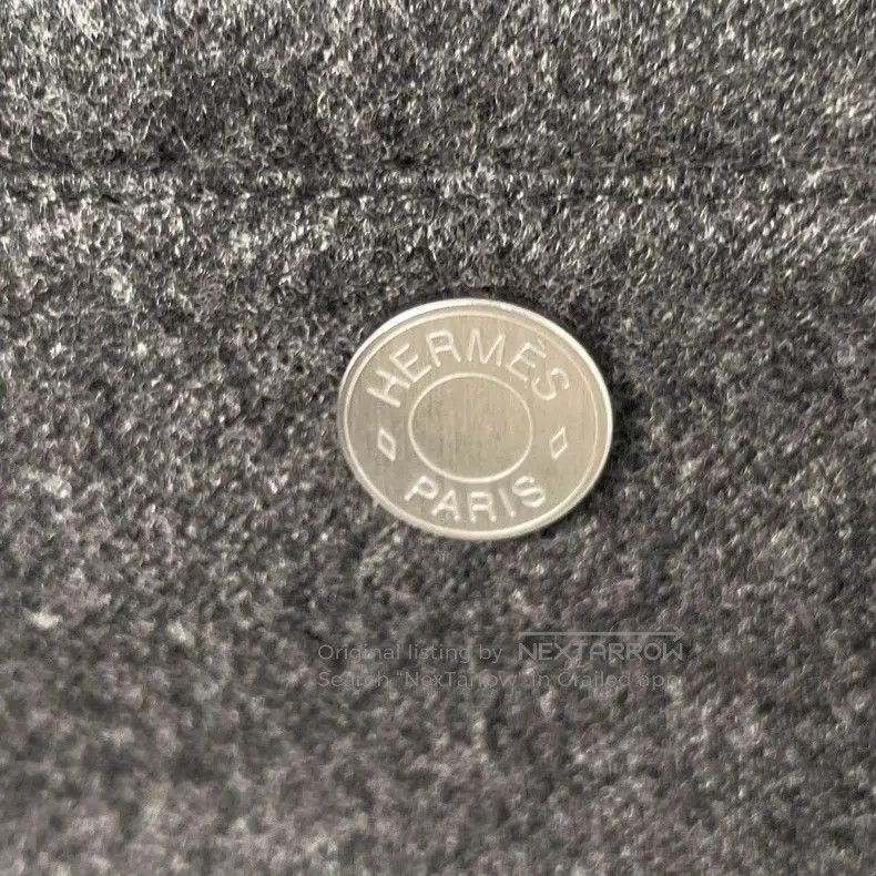 Hermes Hermes Men's Casual Trousers, Gray Size 26" / US 2 / IT 38 - 3 Thumbnail
