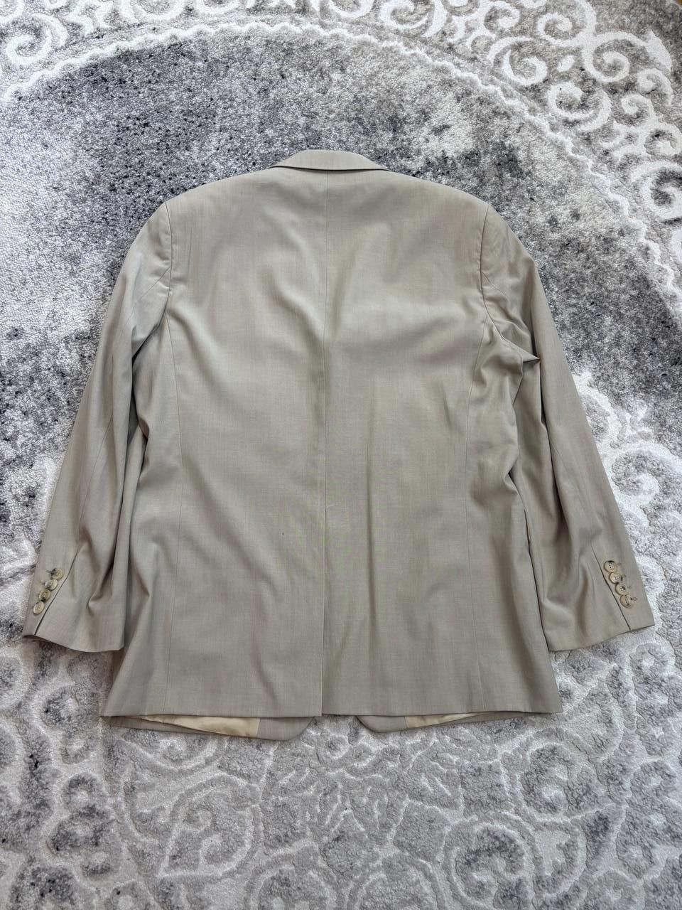 Hugo Boss Hugo Boss Rossellini Virgin Wool Blazer Beige Size 50 Size 40S - 11 Thumbnail