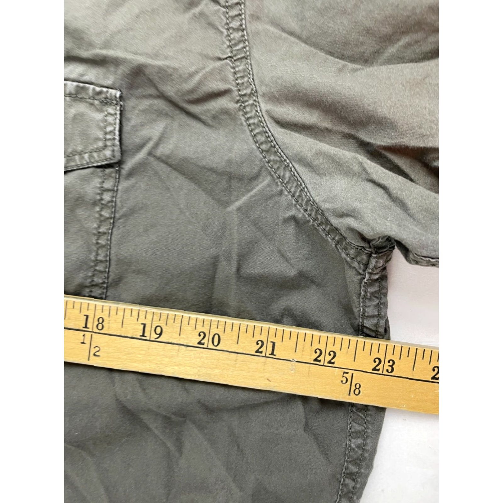 Vintage Utility Shirt Men's Large Green Duck Hunting Button Up Pockets Short Sleeve Cotton Cotton Blend Size US L / EU 52-54 / 3 - 5 Thumbnail