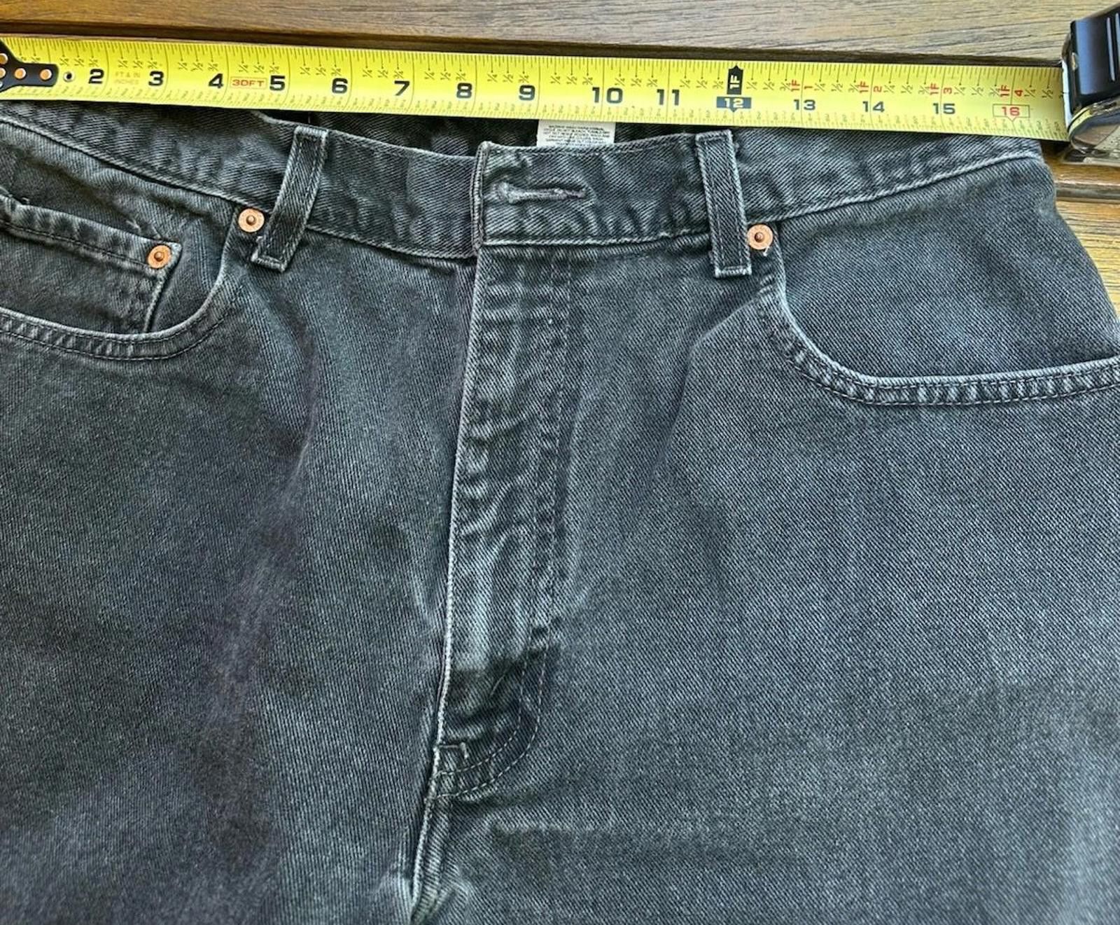Levi's Levi's 560 Jeans Men's Size 34x32 Black Loose Fit Tapered Size US 34 / EU 50 - 5 Thumbnail