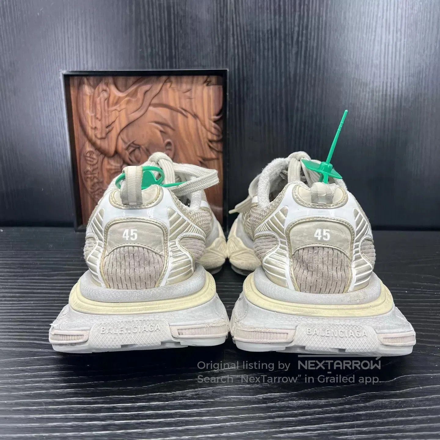 Balenciaga Beige Low. Size US 12 / EU 45 - 5 Thumbnail