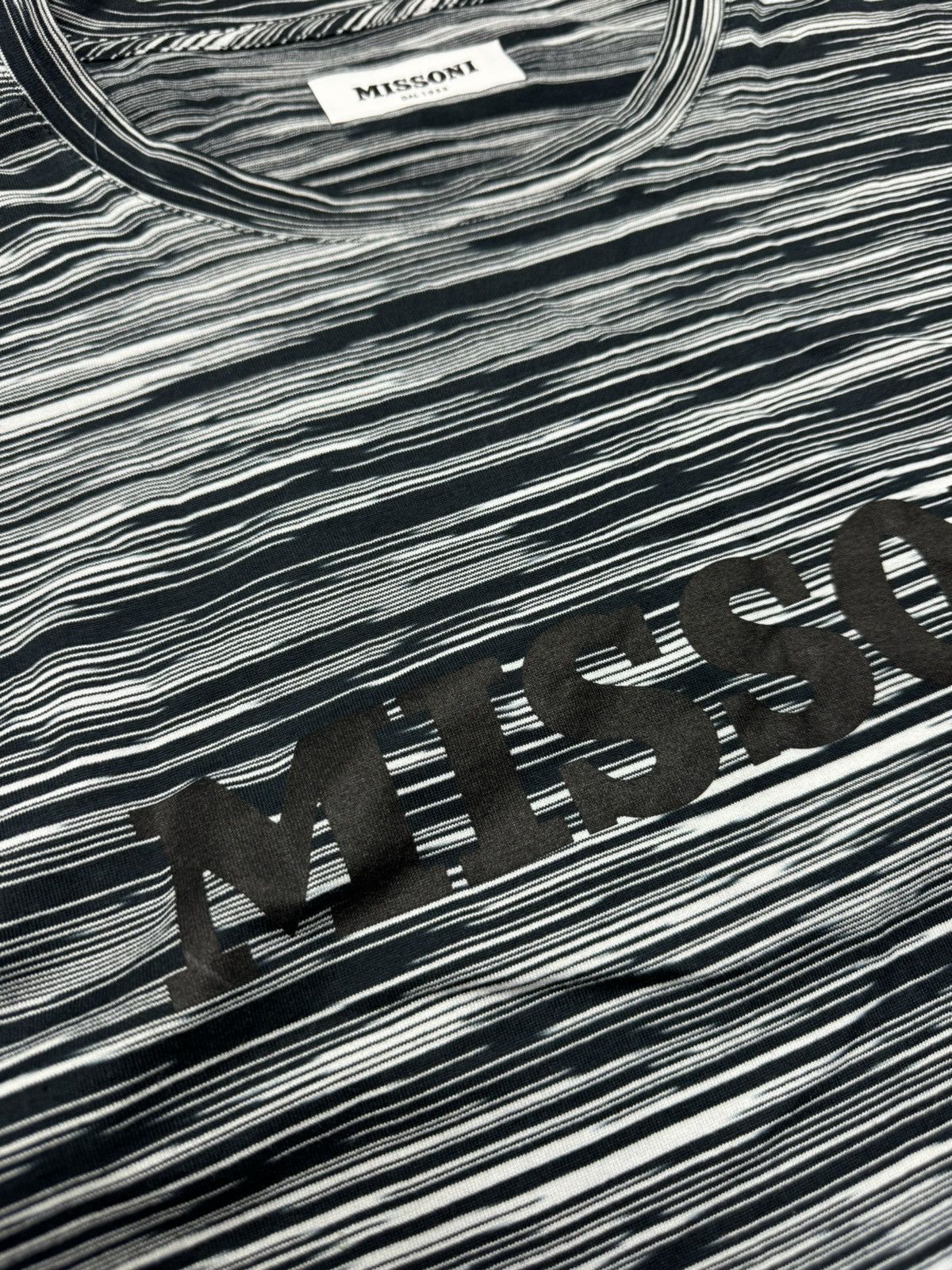 Missoni Rare vintage Missoni T-shirt big logo y2k Size US L / EU 52-54 / 3 - 4 Thumbnail