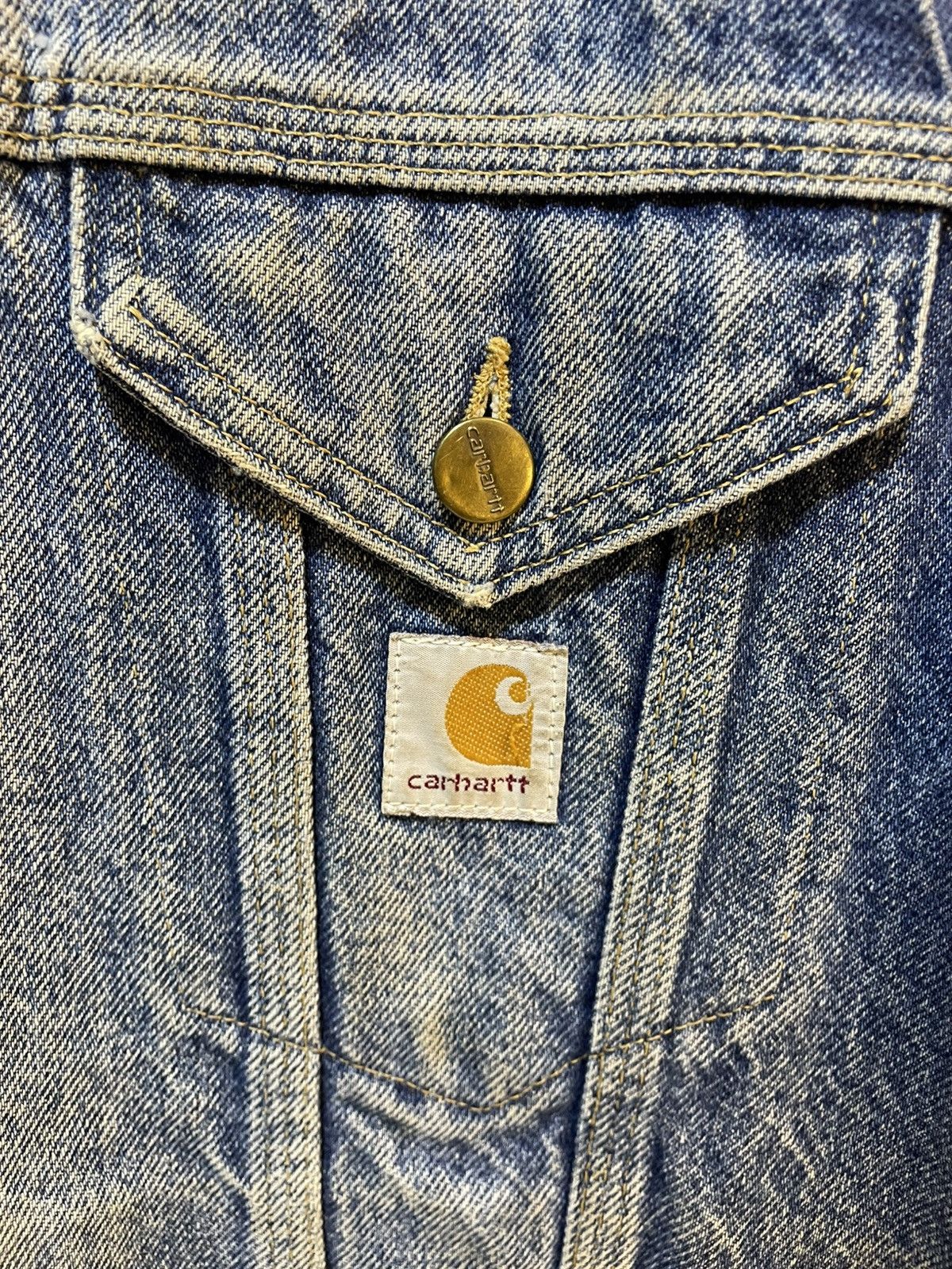 Carhartt Vintage Carhartt Denim Jacket Size US L / EU 52-54 / 3 - 4 Thumbnail