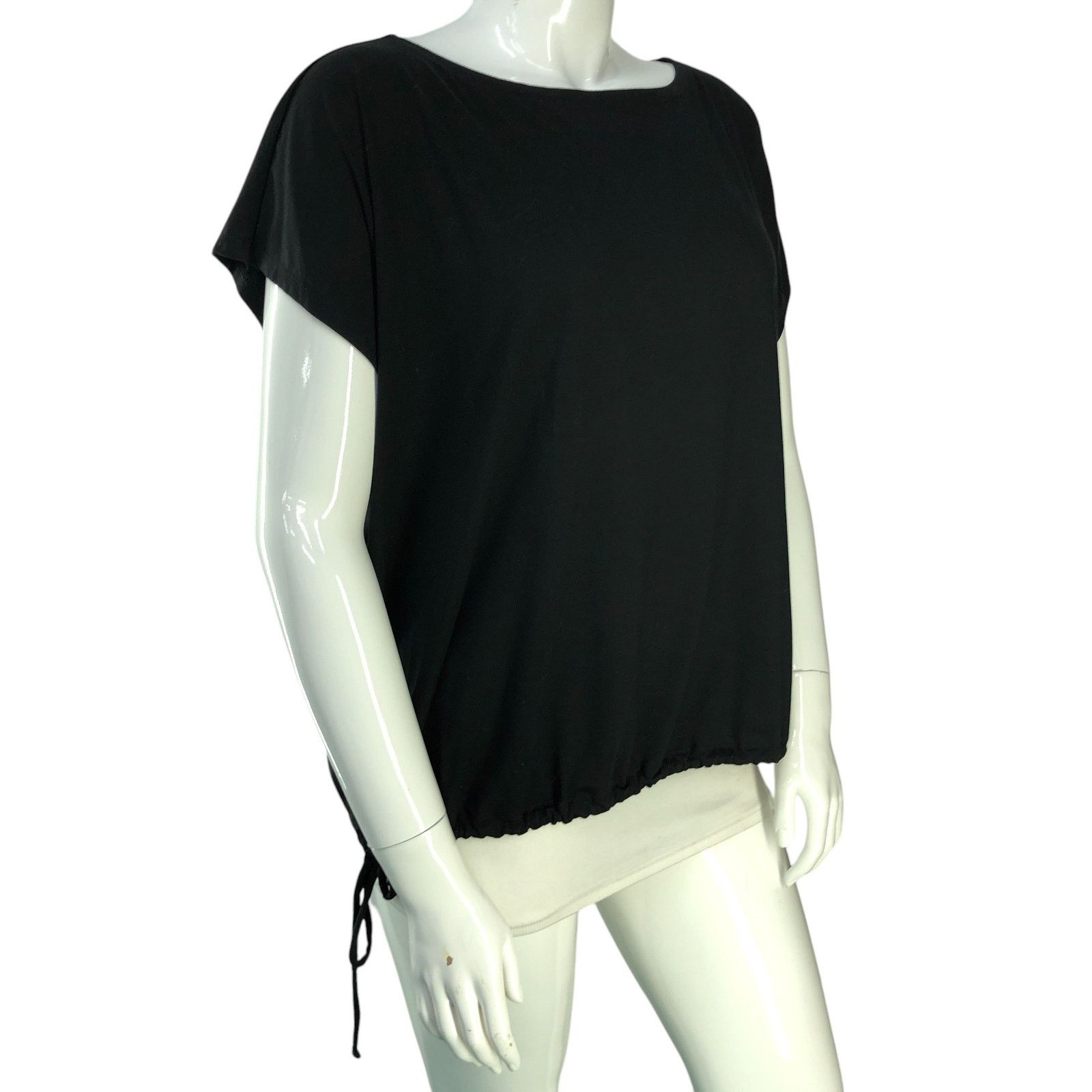 Eileen Fisher Eileen Fisher Size 3X Top Fine Jersey Square Drawstring Hem Size 3XL / US 20-22 - 10 Thumbnail