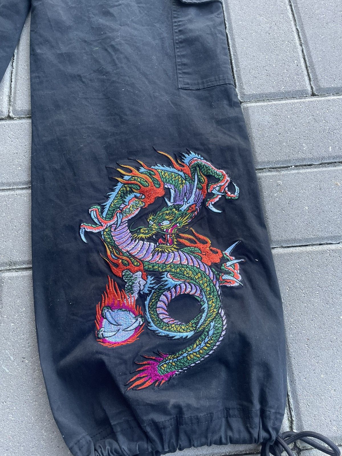 Christian Audigier × Designer × Ed Hardy Ed Hardy x Urban Outfitters cargo pants vintage y2k drain Size 27" / US 4 / IT 40 - 5 Thumbnail
