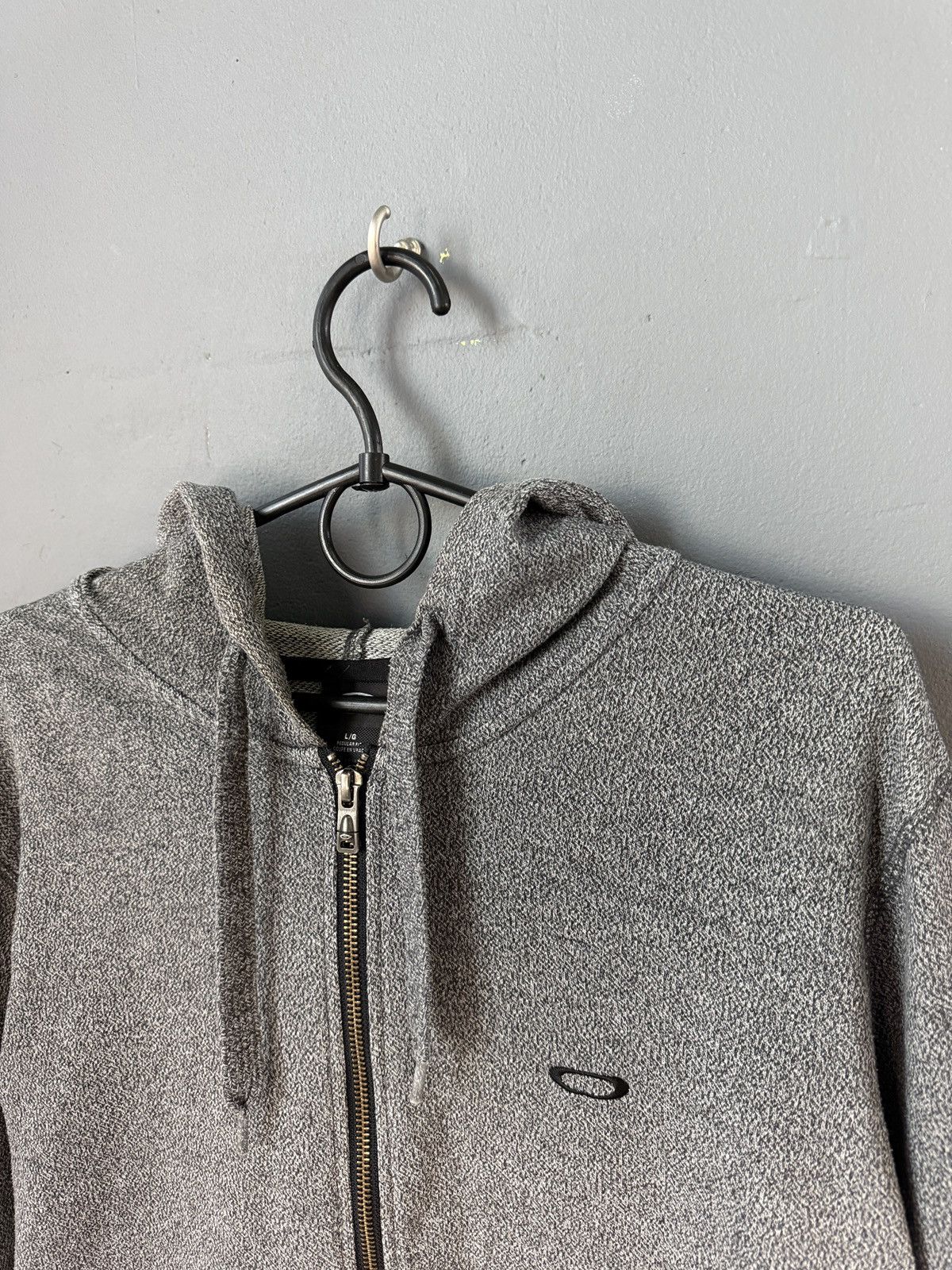 Oakley Rare Vintage Oakley Zip Hoodie Logo Size US L / EU 52-54 / 3 - 4 Thumbnail