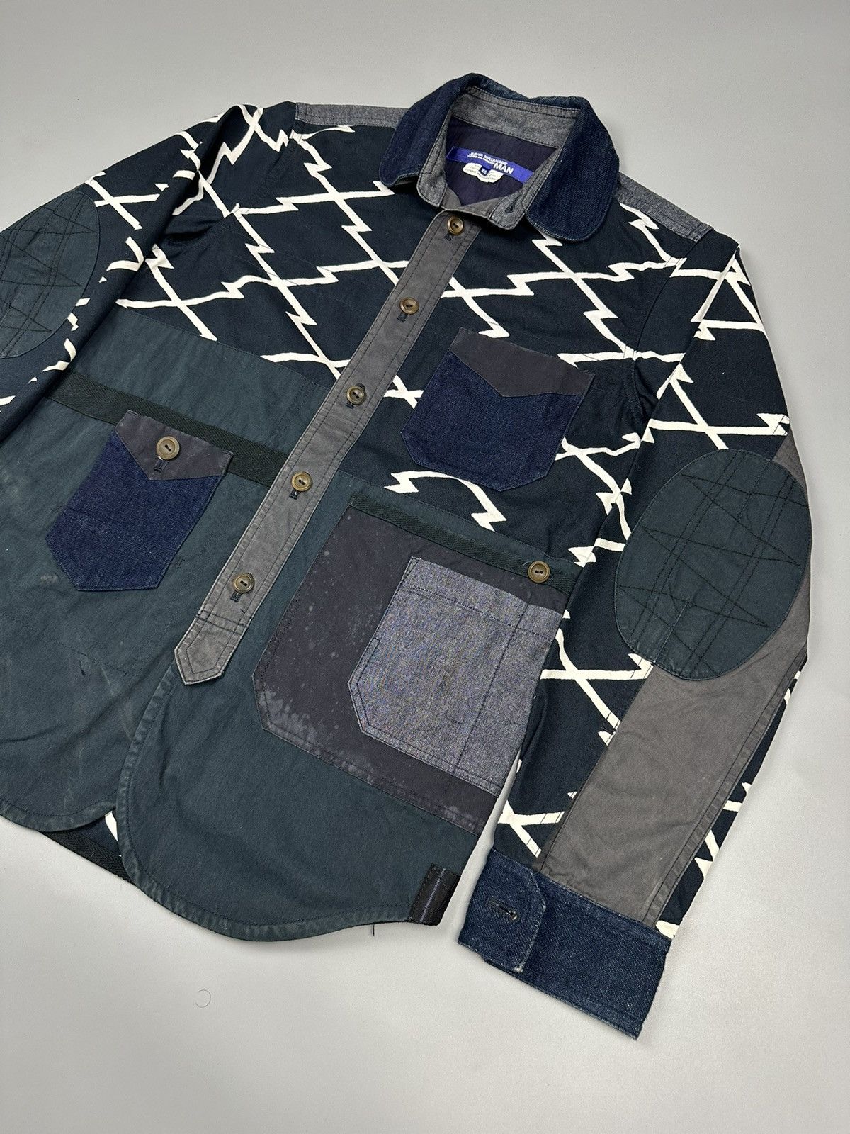 Comme des Garcons Rare Junya Watanabe Man Comme Des Garçons Tactical Patchwork Size US XS / EU 42 / 0 - 5 Thumbnail