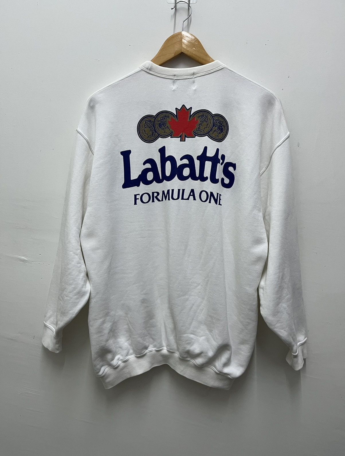 Gear for Sports Vintage Canon Williams Teams Labatts Formula One Sweatshirt Size US M / EU 48-50 / 2 - 2 Thumbnail