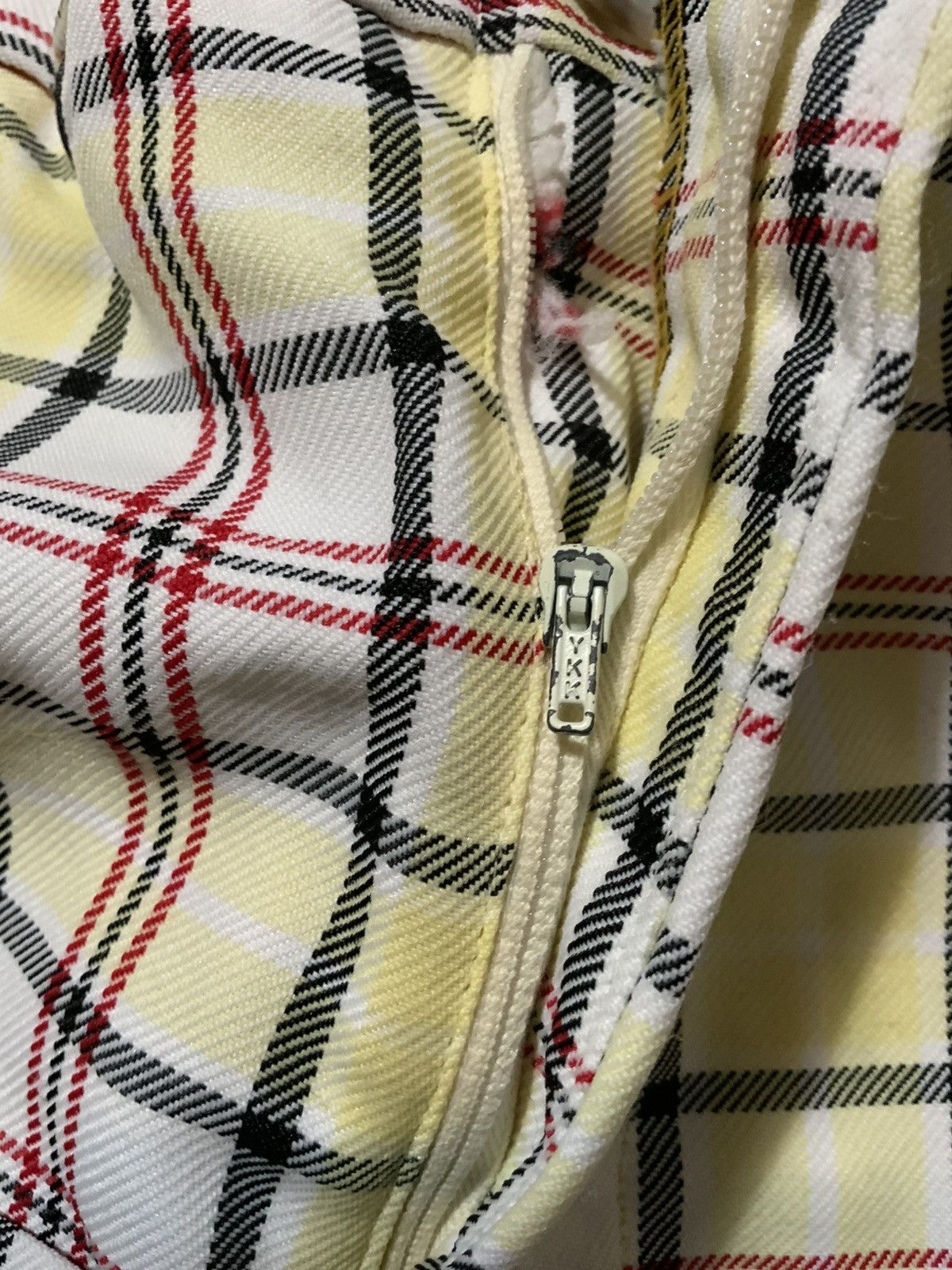 Vintage Vintage 60s 70s Media Plaid Cuffed Disco Mod Wide Leg Pants Size US 38 / EU 54 - 6 Thumbnail