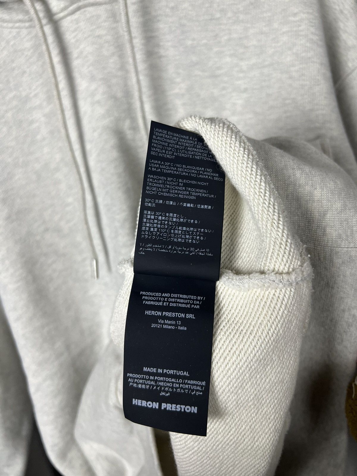 Heron Preston (M) Heron Preston Periodic Pocket Hoodie Grey authentic RARE Size US M / EU 48-50 / 2 - 13 Thumbnail