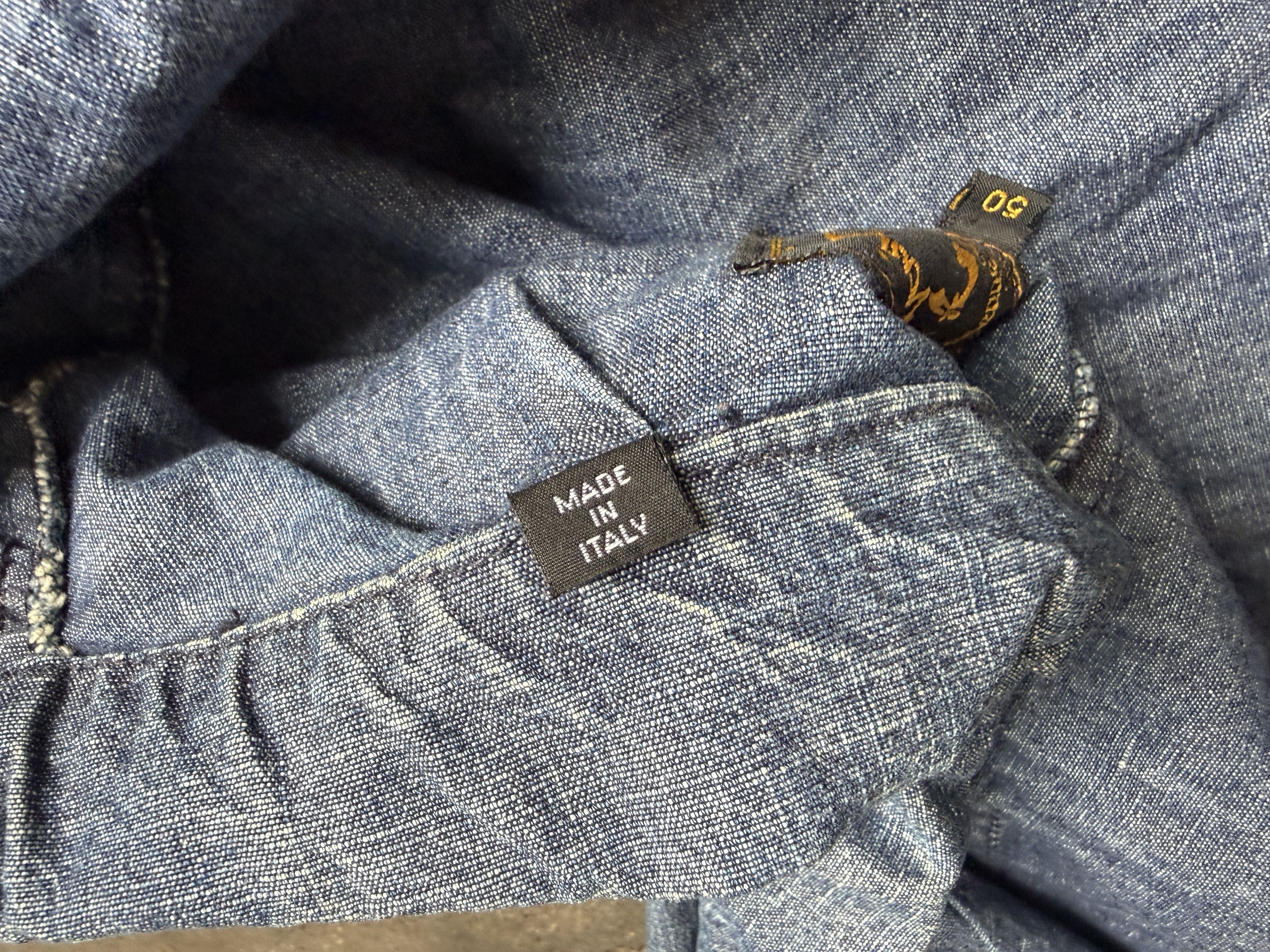 Vivienne Westwood Tokyo Exclusive early 2000's Folded Denim Jacket Size US M / EU 48-50 / 2 - 7 Thumbnail