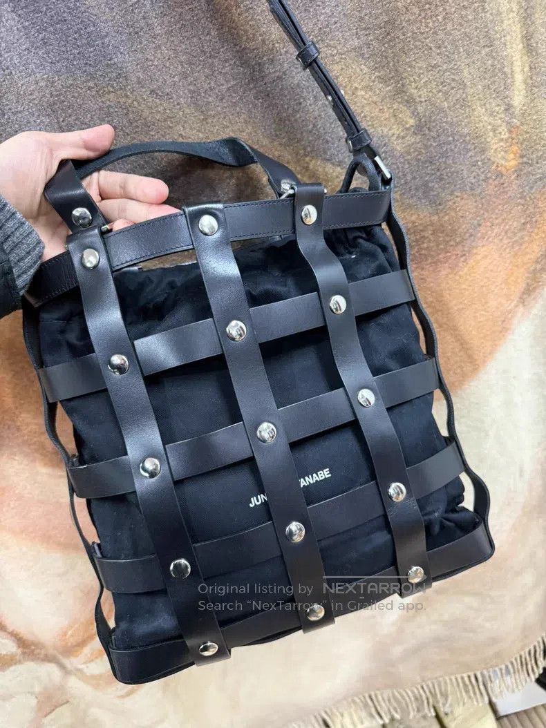 Junya Watanabe Junya Watanabe Studded Hole Crossbody Bag Size ONE SIZE - 5 Thumbnail