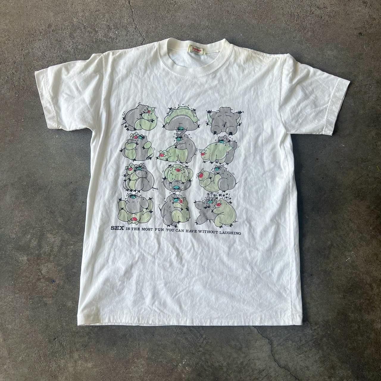 Vintage PIGGY_TEE Size L / US 10 / IT 46 - 1 Thumbnail