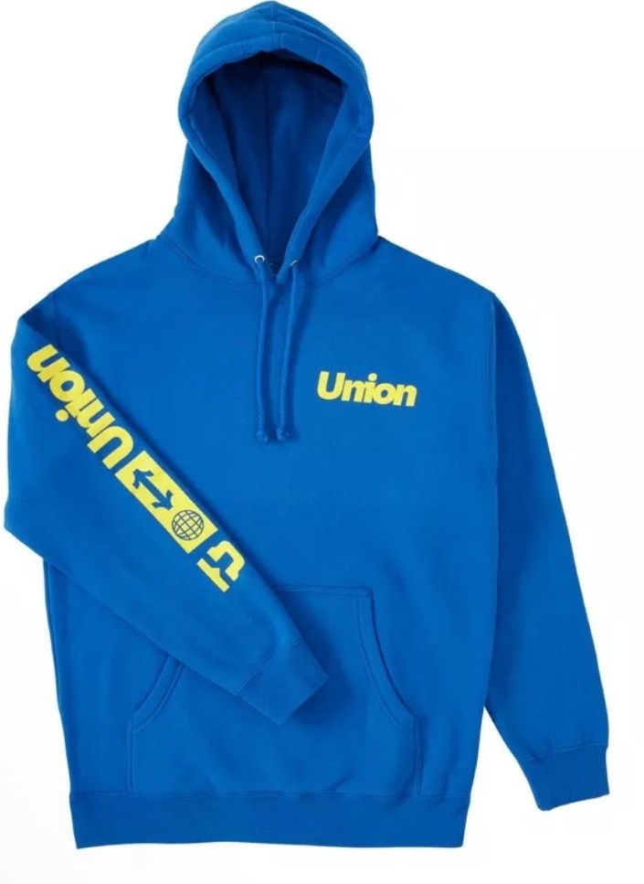 Union LA Union Binding Company Global Fleece Lined Hoodie Size XL Size US XL / EU 56 / 4 - 1 Thumbnail