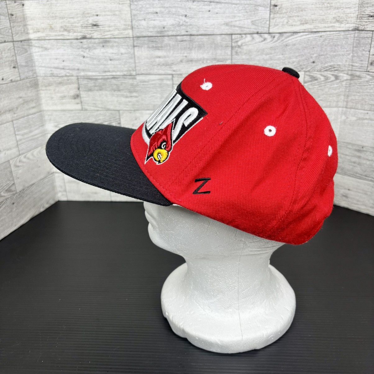 Zephyr Louisville Cardinals Spellout Hat Cap Mens Zephyr Snapback Size ONE SIZE - 3 Thumbnail