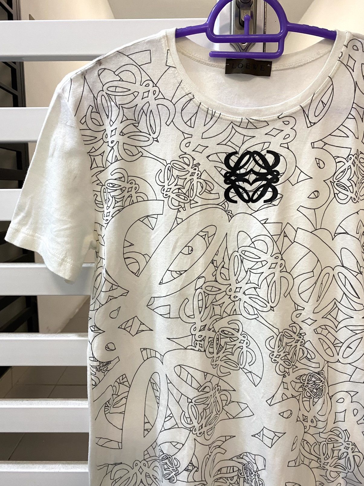 Loewe Vintage Loewe Fullprint Tee Size S / US 4 / IT 40 - 4 Thumbnail
