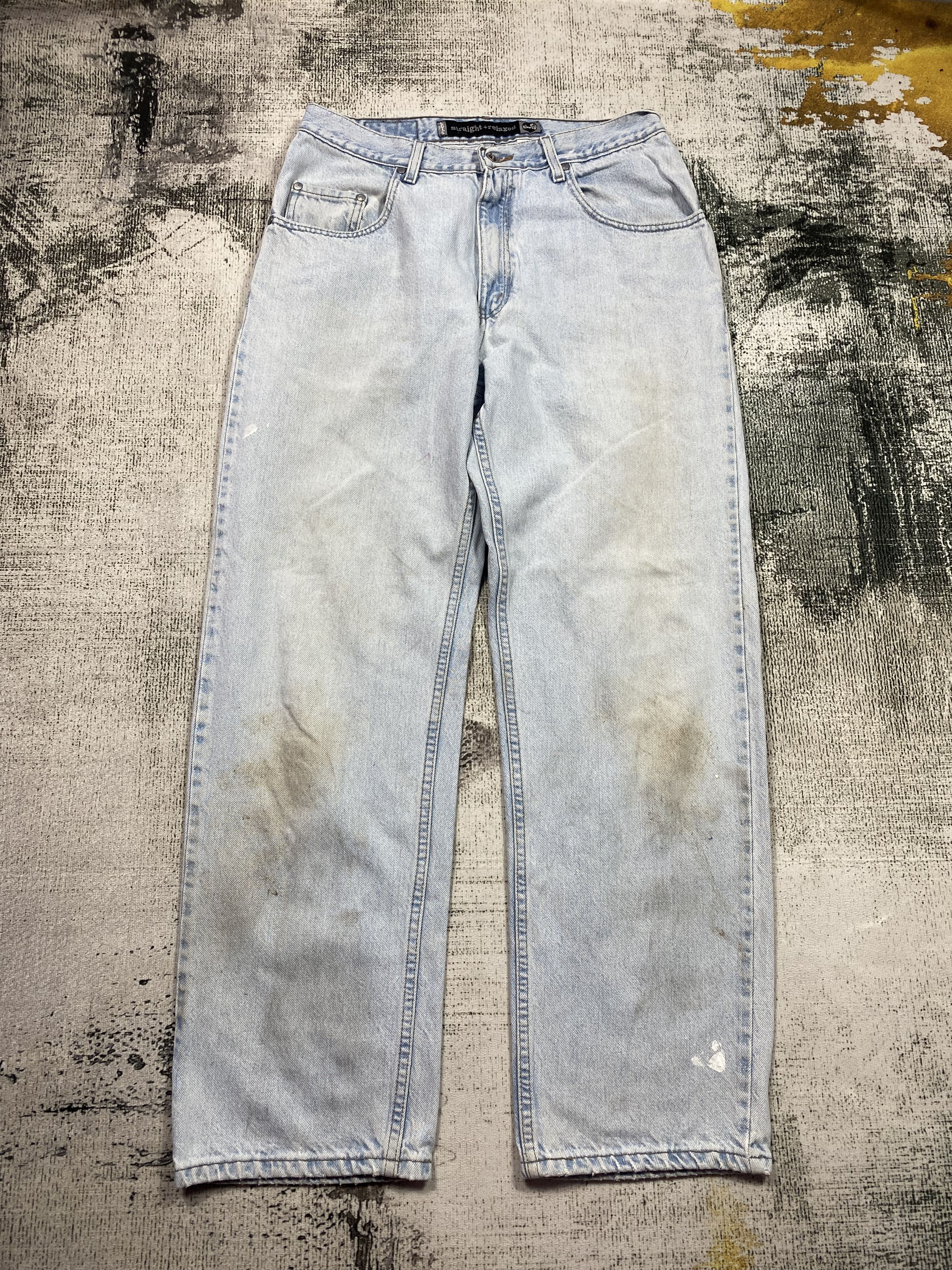 Levi's SICKS💥Vintage 90s Levis Silver Tab Distressed Jeans Size US 32 / EU 48 - 1 Thumbnail