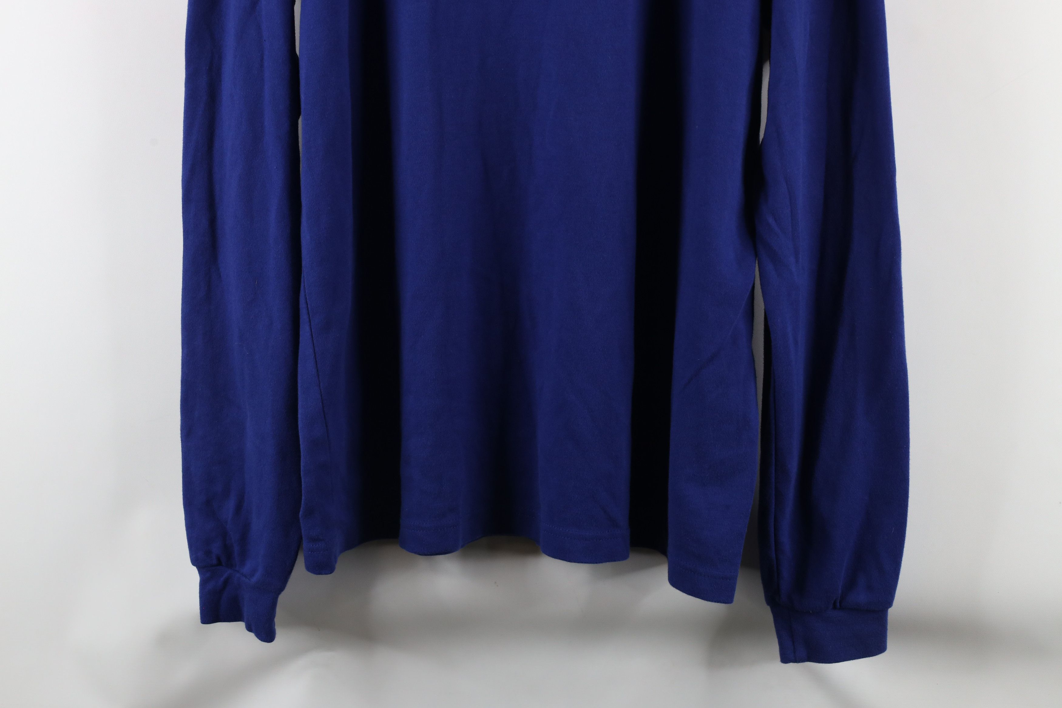 Eddie Bauer × Vintage Vintage 90s Eddie Bauer Long Sleeve Turtleneck T-Shirt Blue Size US XL / EU 56 / 4 - 3 Thumbnail