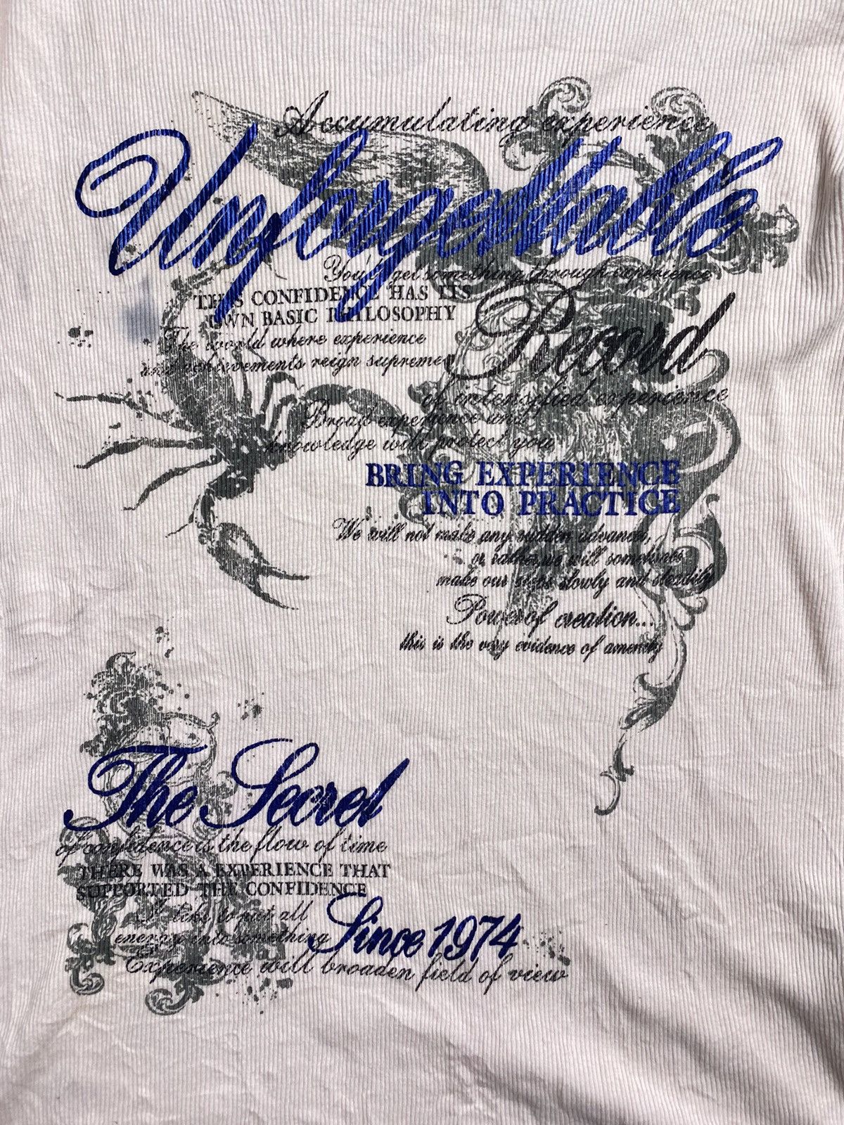 If Six Was Nine × Japanese Brand × Le Grande Bleu (L.G.B.) Y2K Soves Poem Longsleeve Size US L / EU 52-54 / 3 - 3 Thumbnail